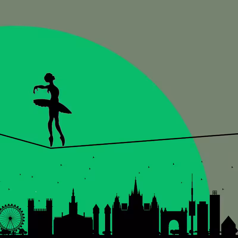 Dancing over the city #7