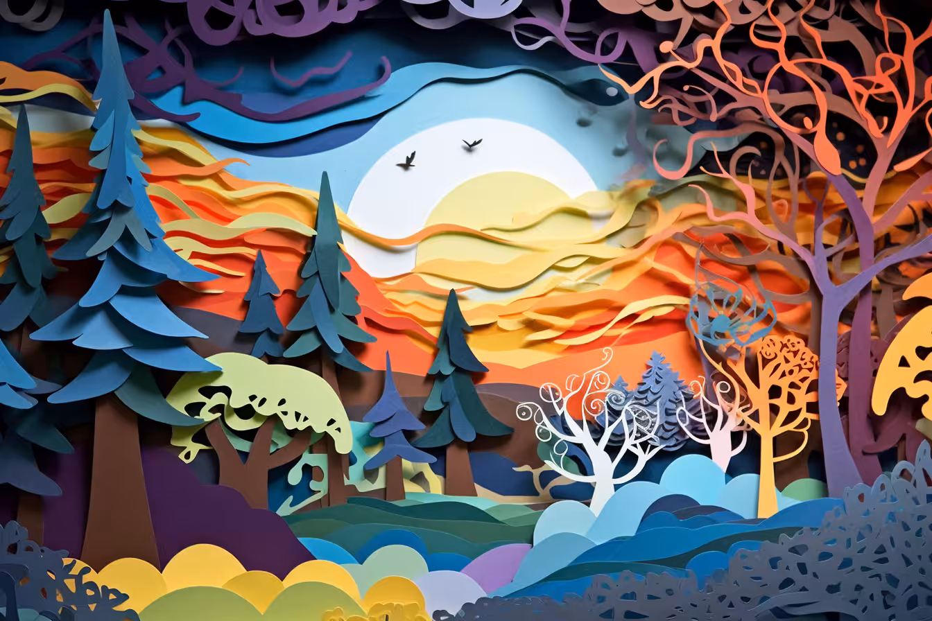 FILIGREE LANDSCAPES #001