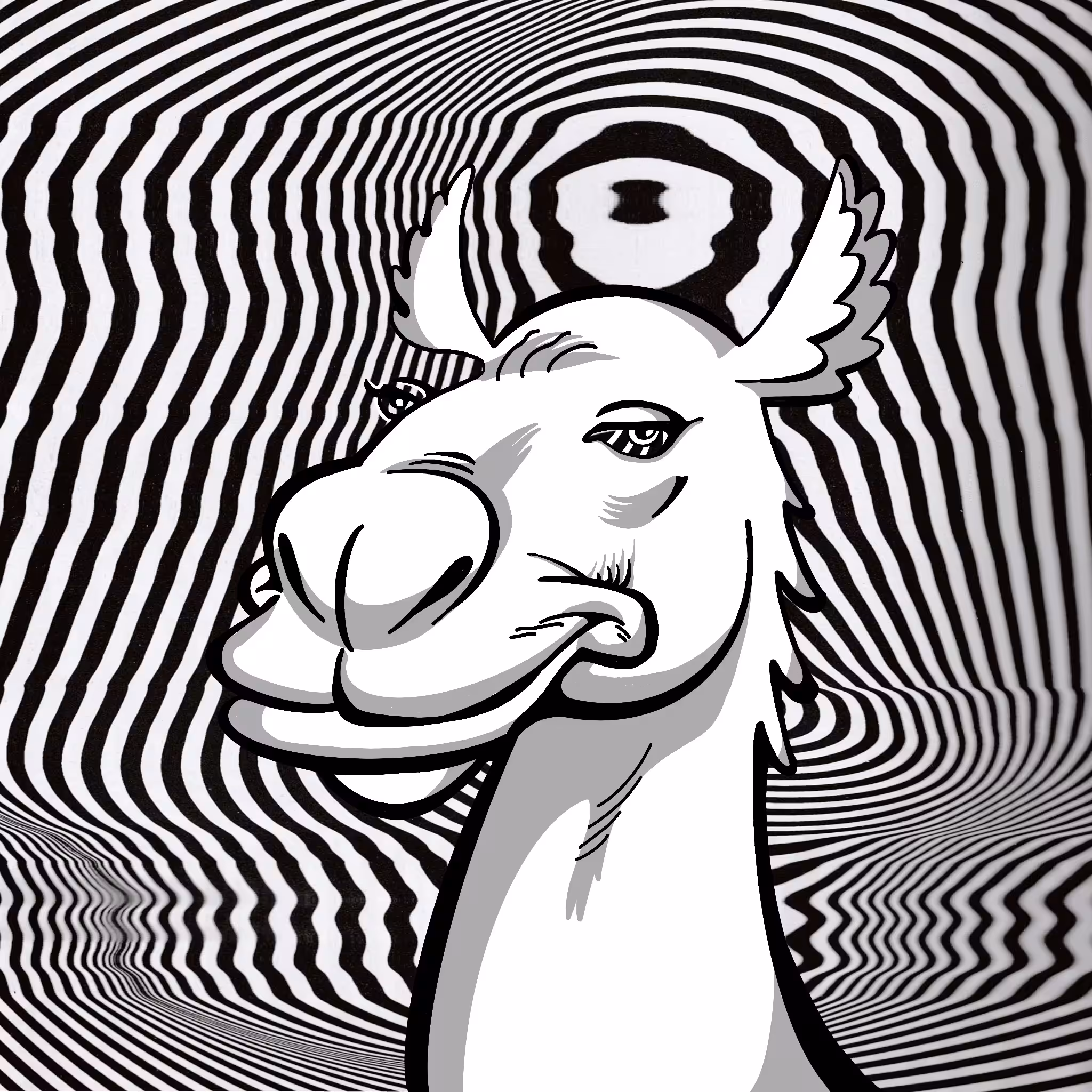 Trippy Camel 01 - Xerox hypno