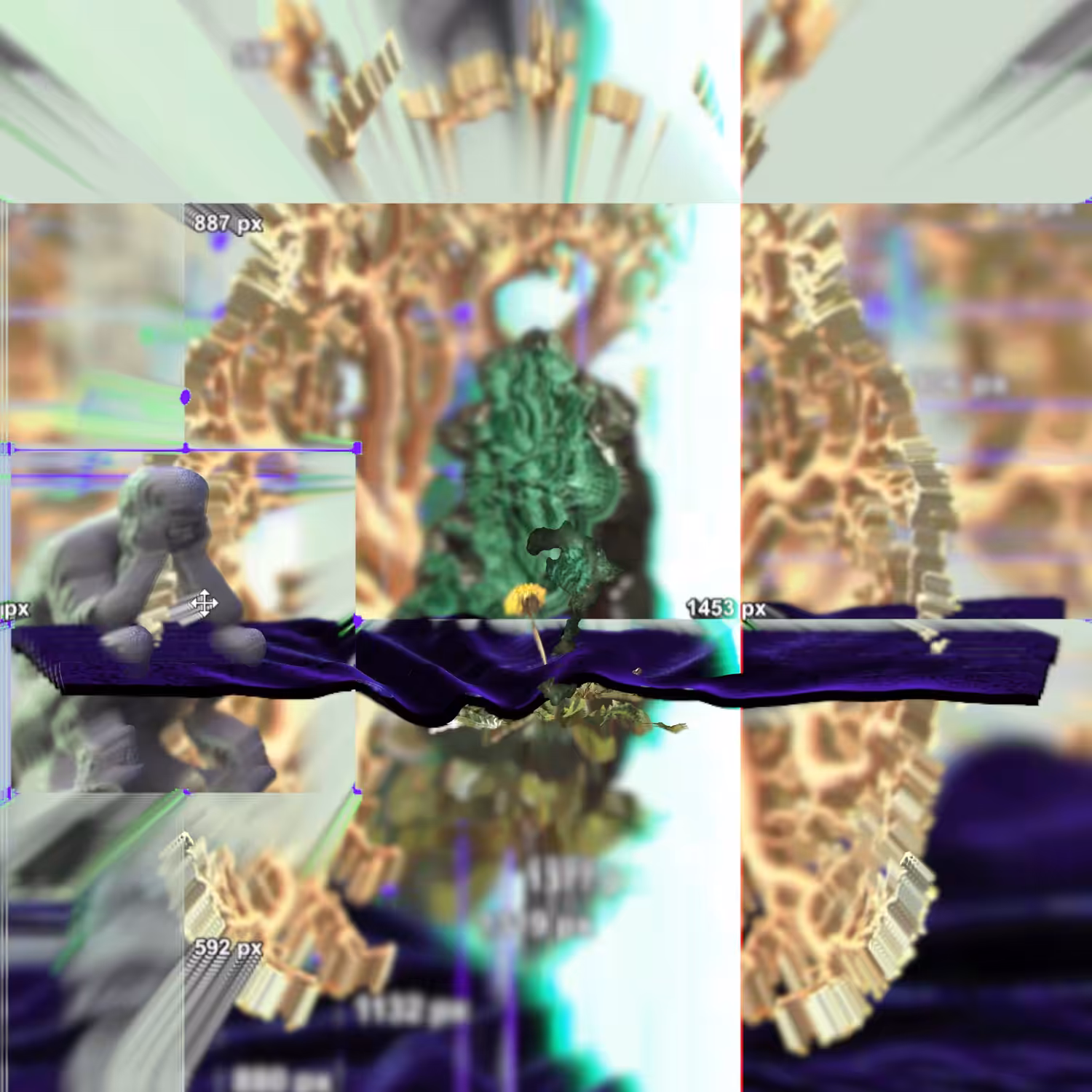 malachite hand