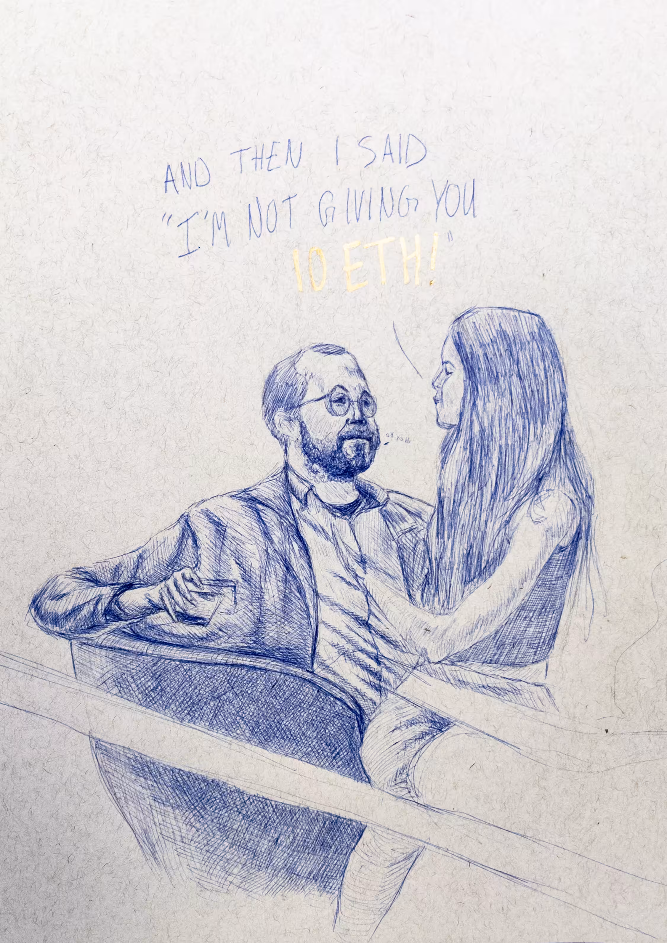 10 ETH (Study of CryptoFinally and Charles Hoskinson)