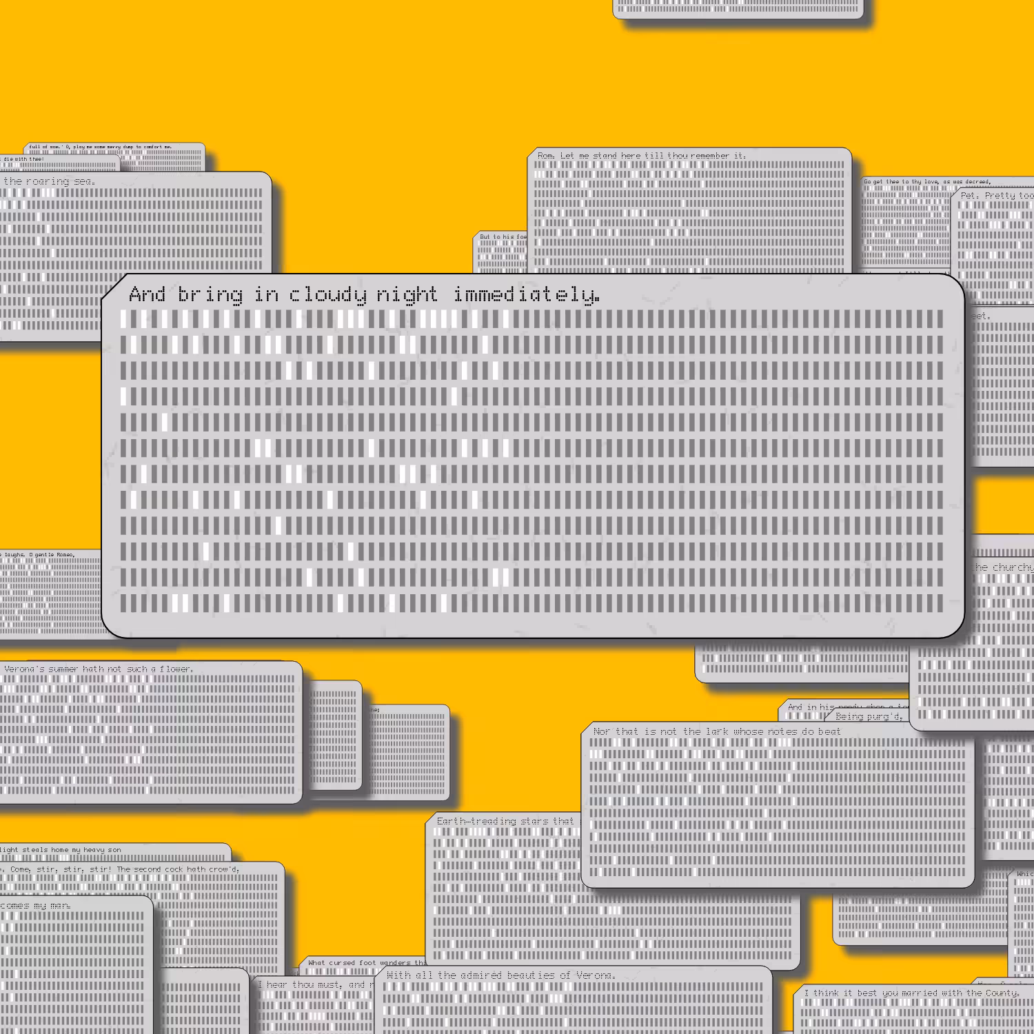 Romeo and Juliet on Punched Cards (Free) #107
