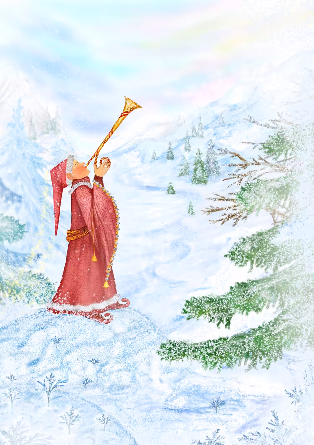 A blizzard song. Fairytale.