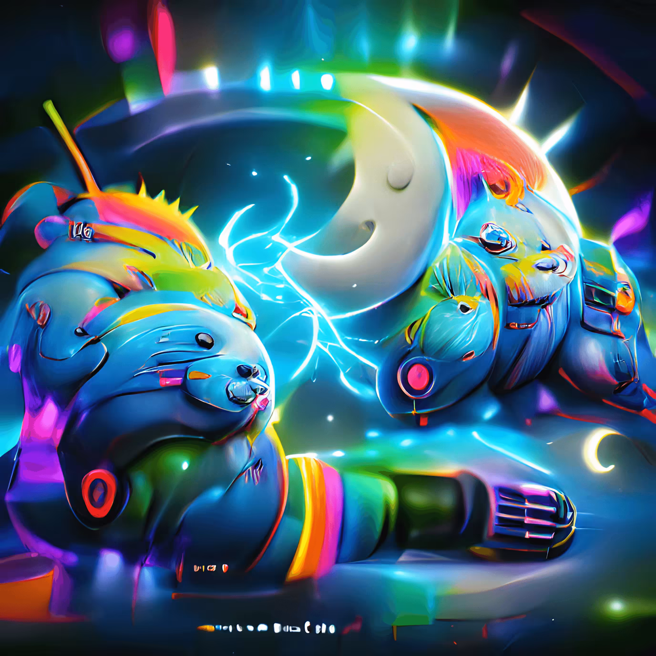 Rainbow Electric Moon Unit
