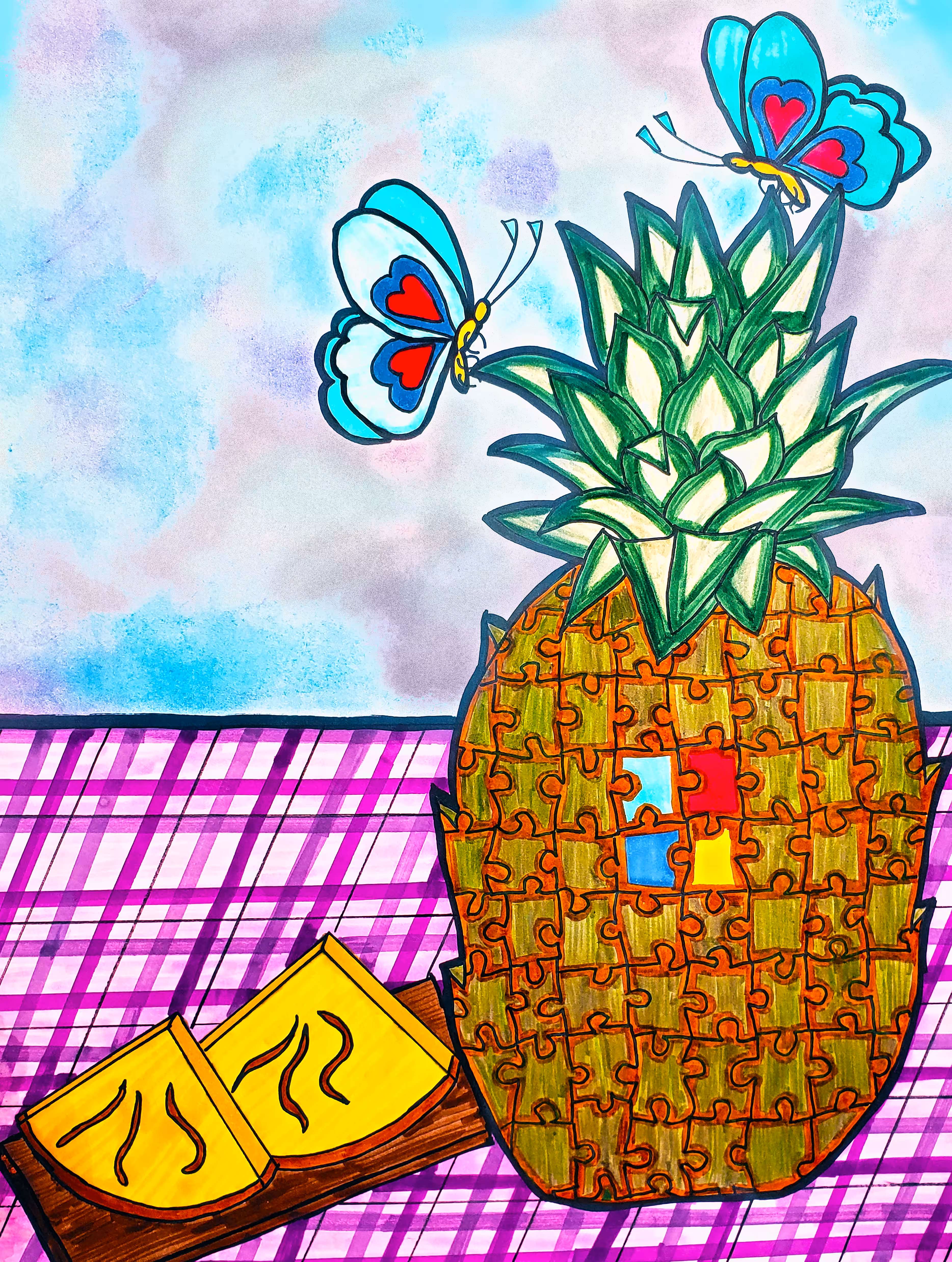 Autism Speaks Pineapple