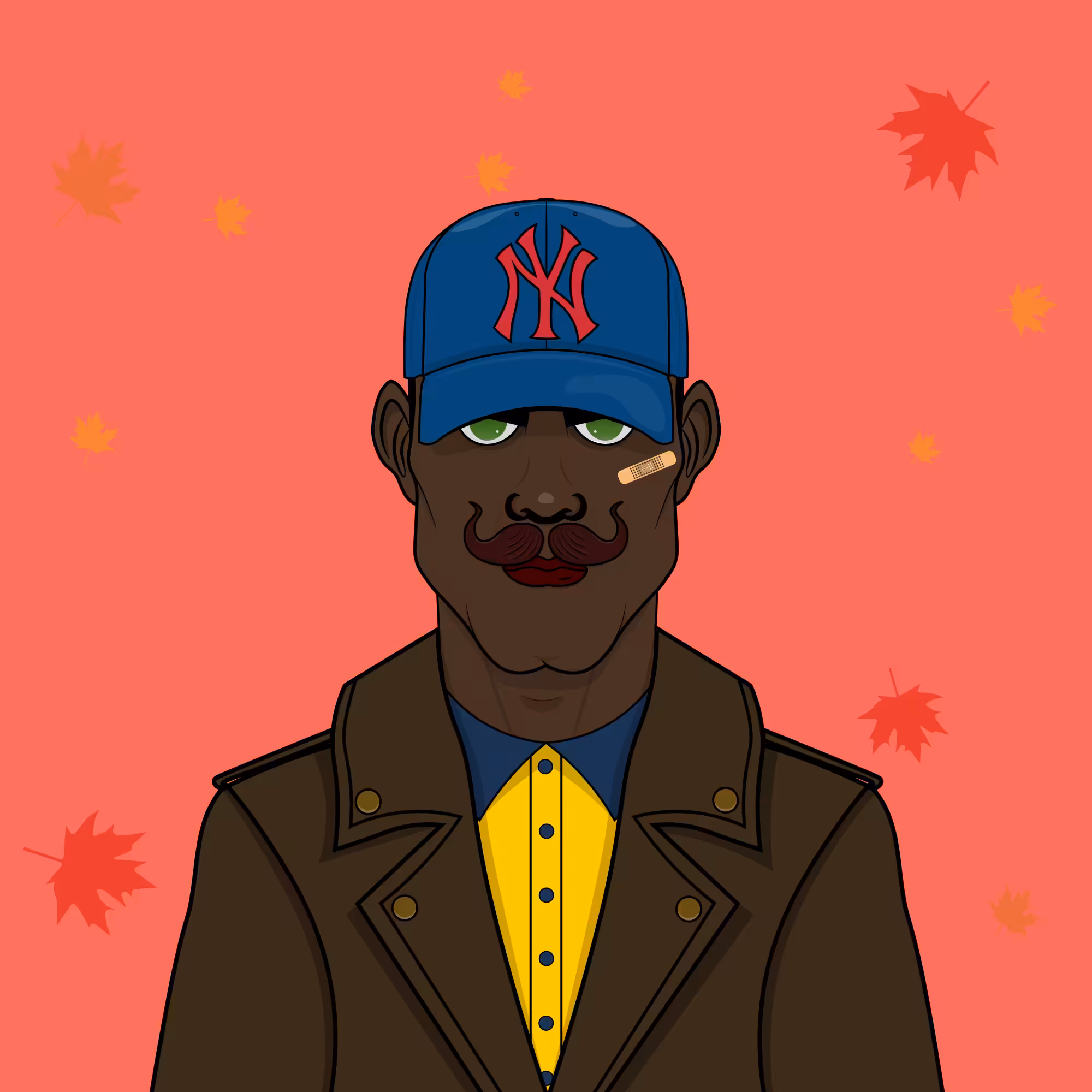 Mustachioed #3