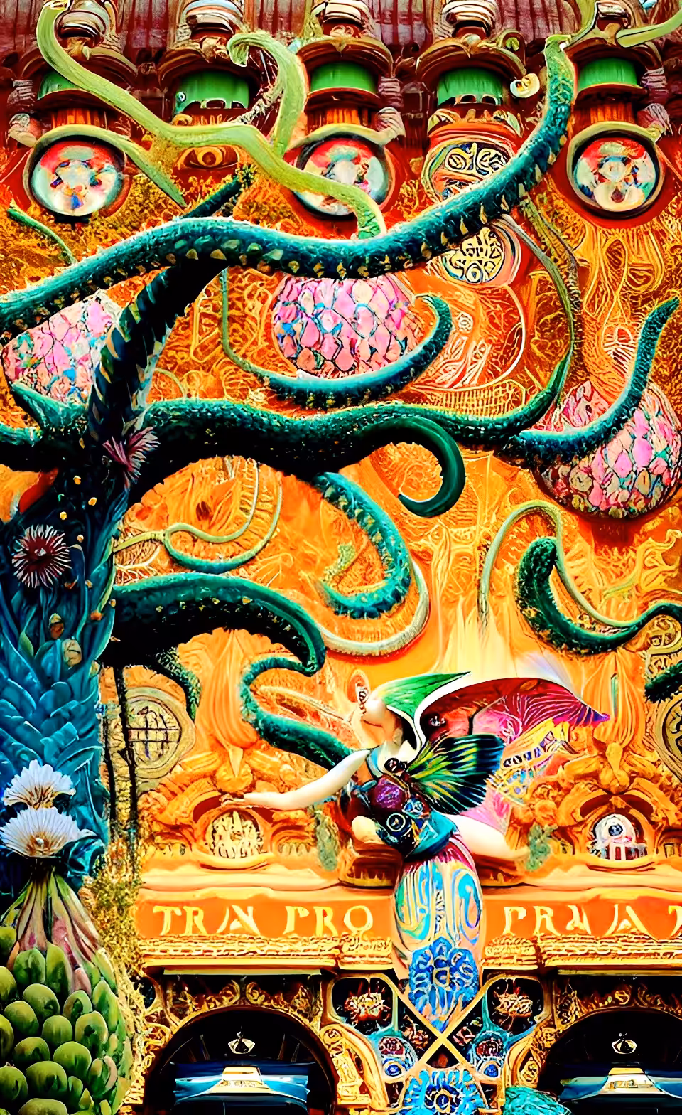 AI & ME: Ostara & Easter Greetings #4 GOING EAST