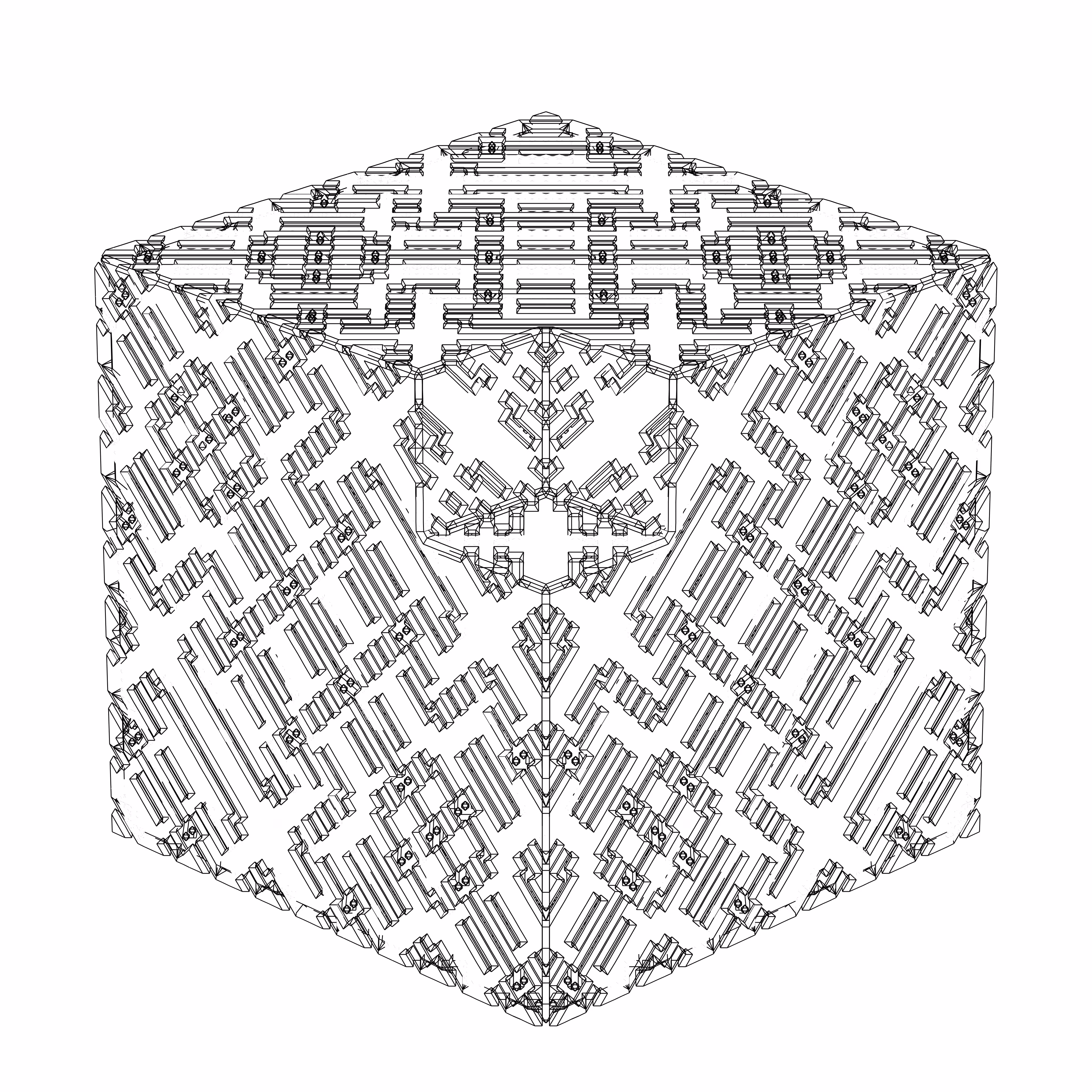 LL21 Alien Art Cube #405