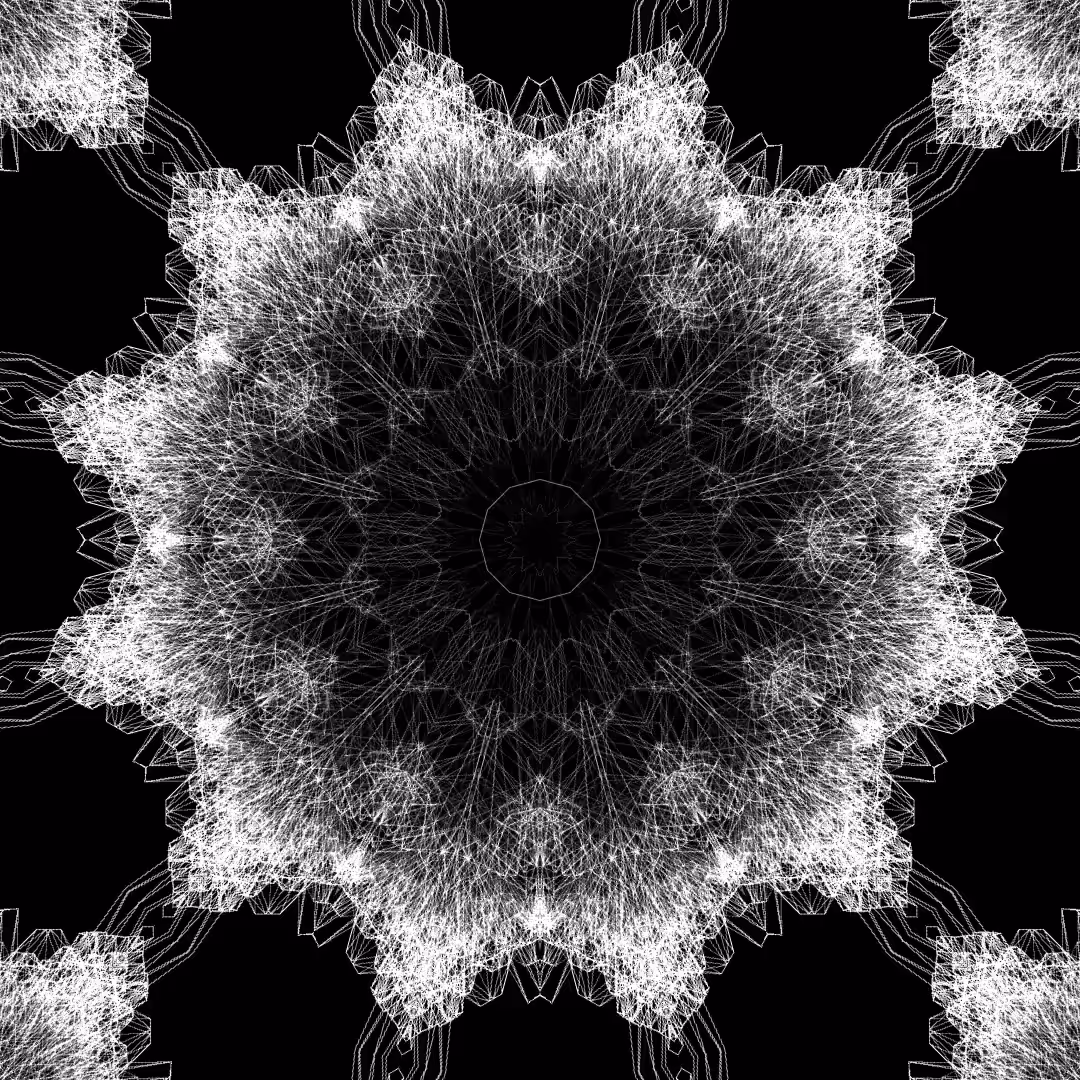 ice fractal - diamond