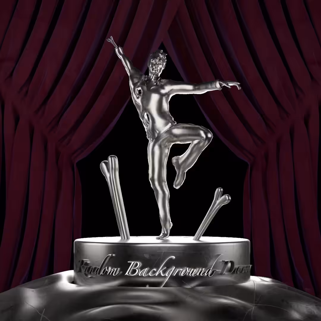 Random Background Dancer Trophy