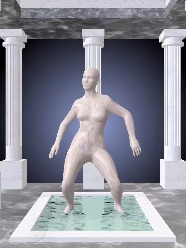 HeavenComputer: The Dancing Raw Skin Woman #113