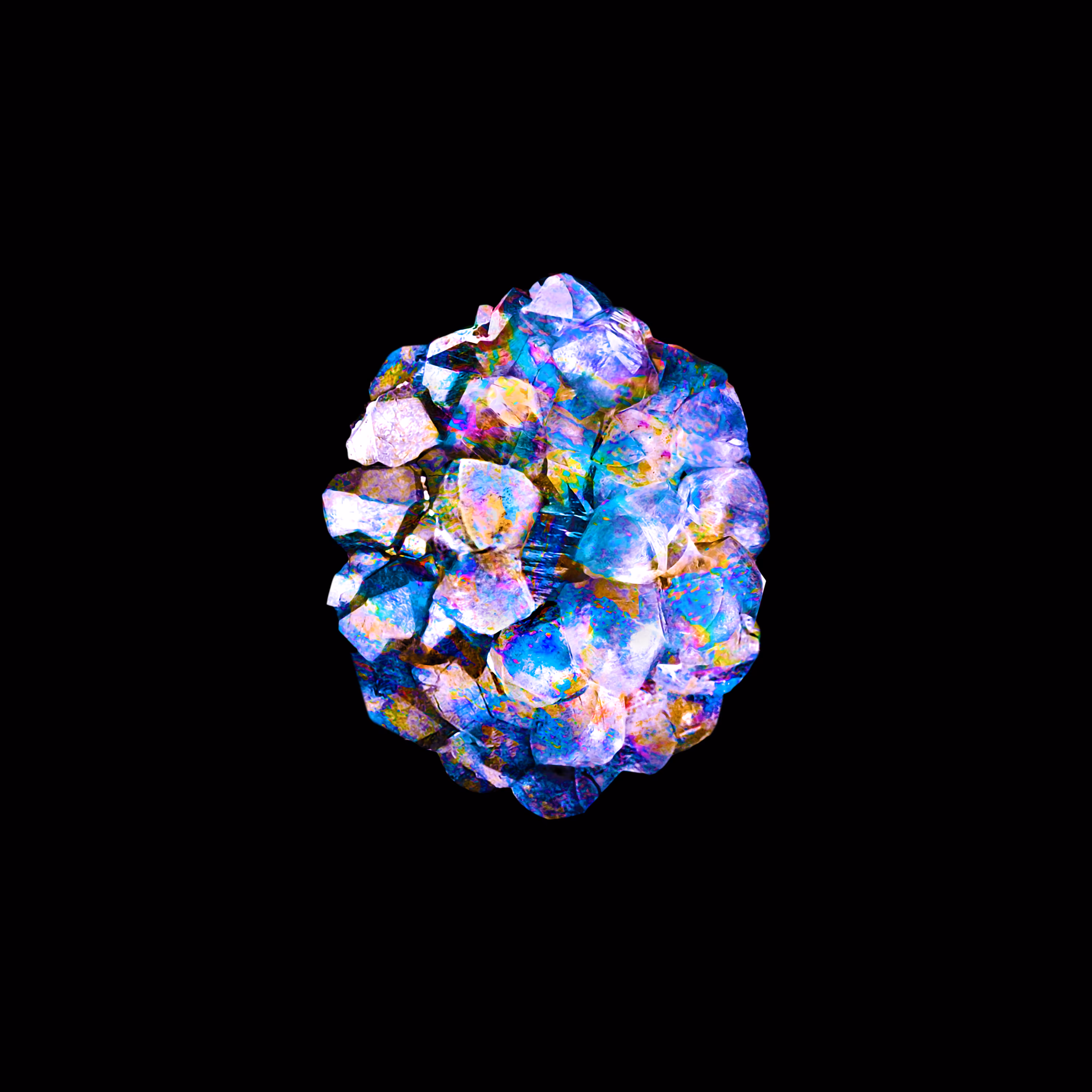 Namibian Romanian American (Smithsonite, Nagyagite & Almandine)