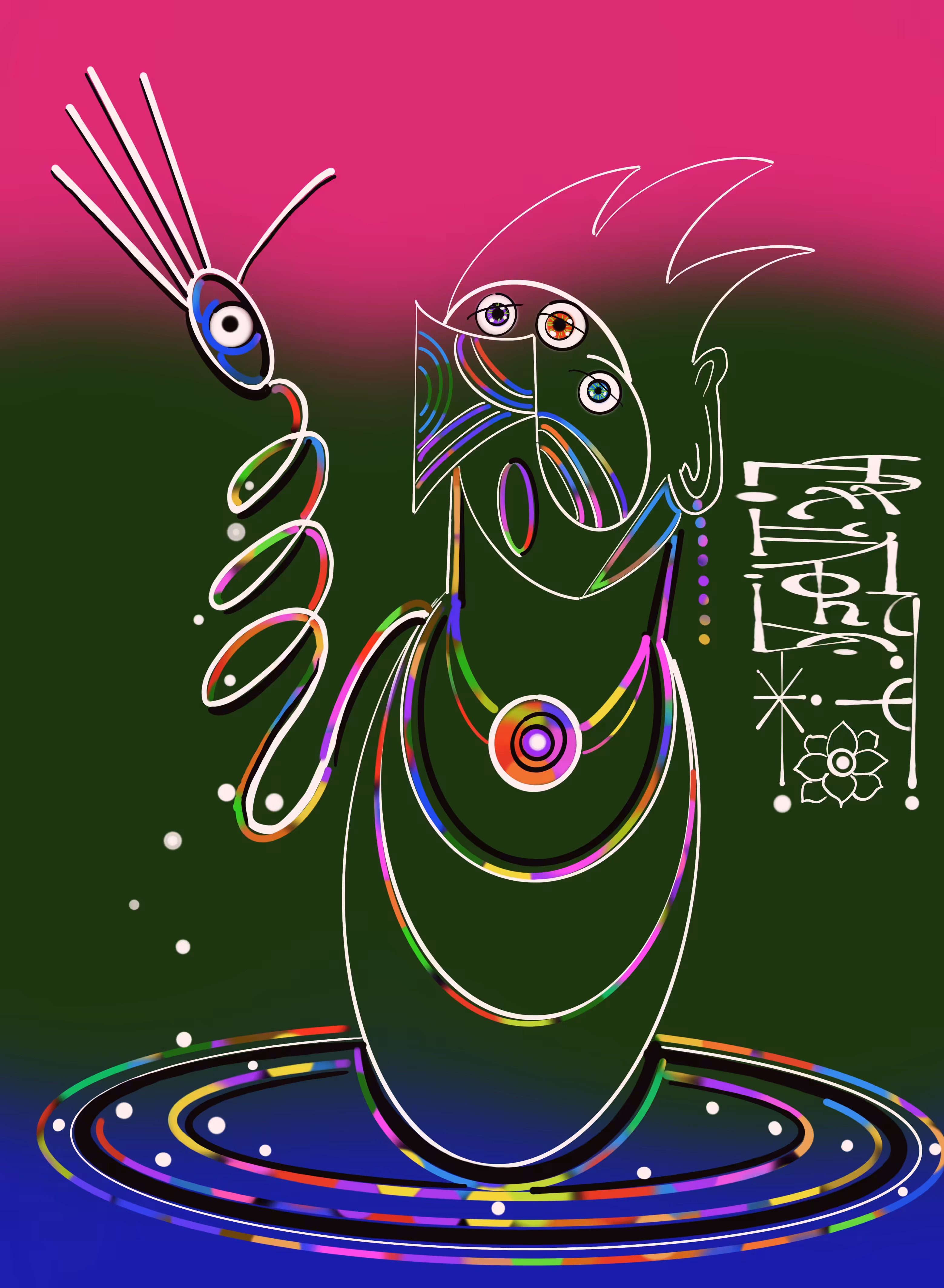 AI Dharani of Sound, Bodhisattva Wenshu