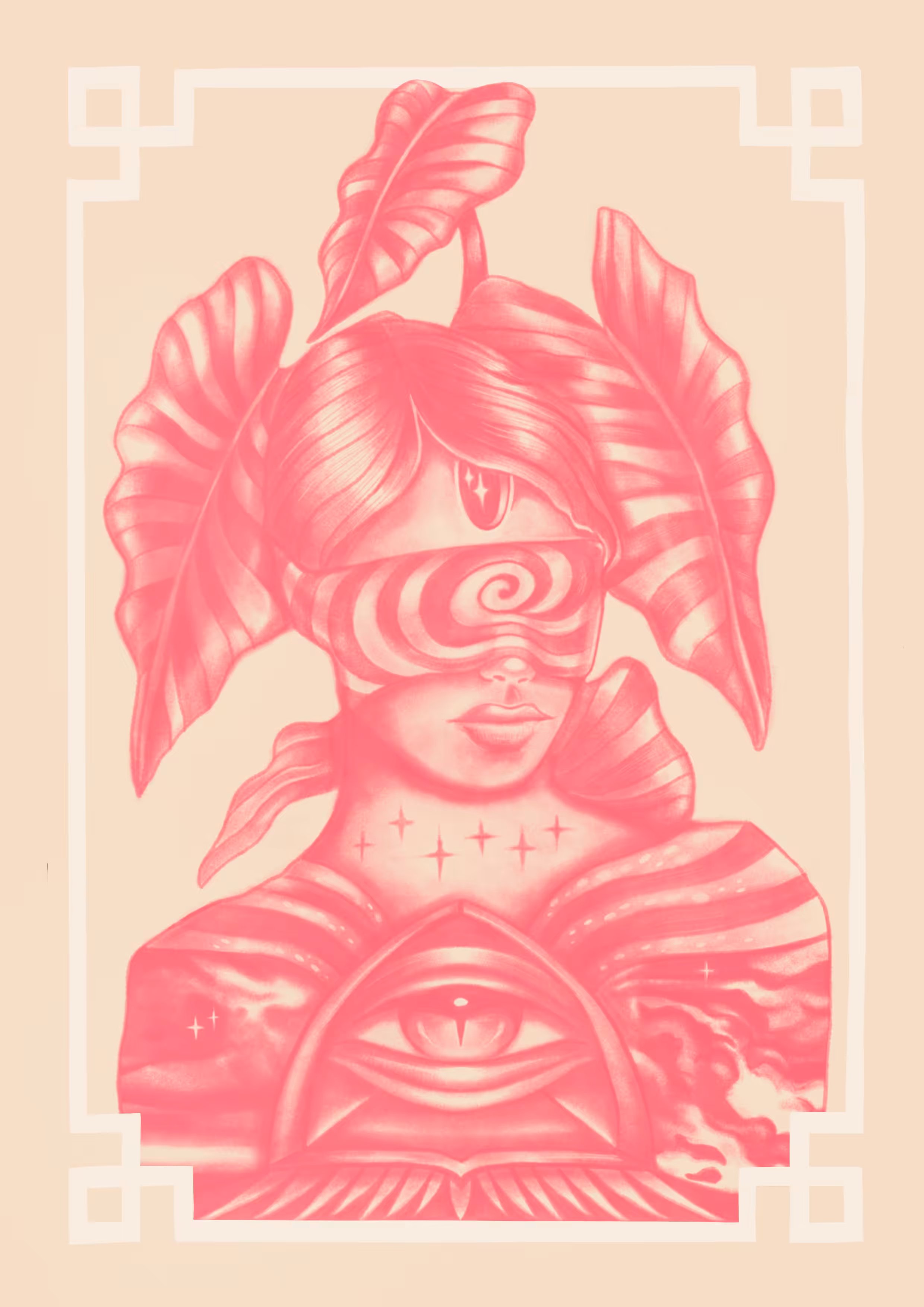 Infinite gaze of soul