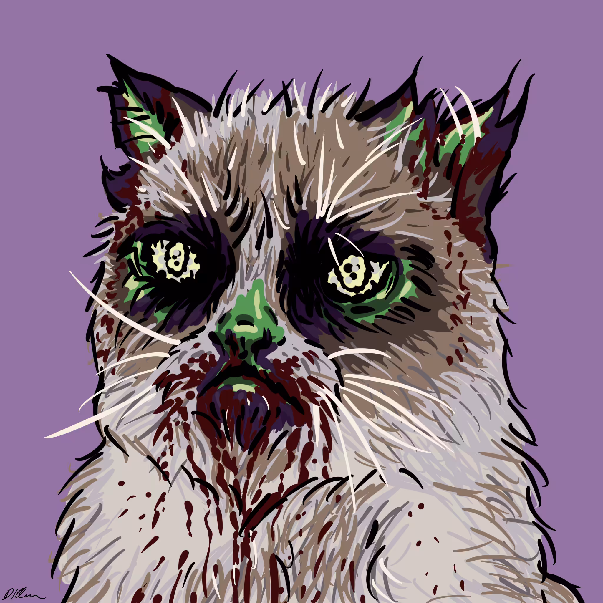 Zombie Grumpy Cat