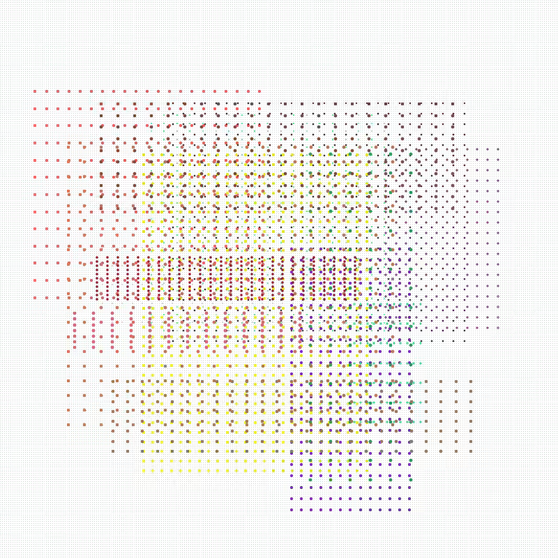 pointillist patchwork #47