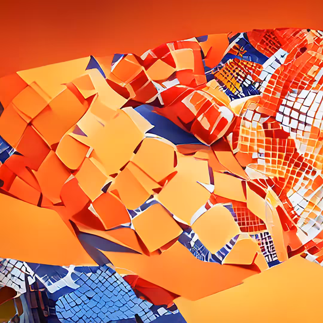 Geometric Fluidity - 1e - 1080x1080 Loop