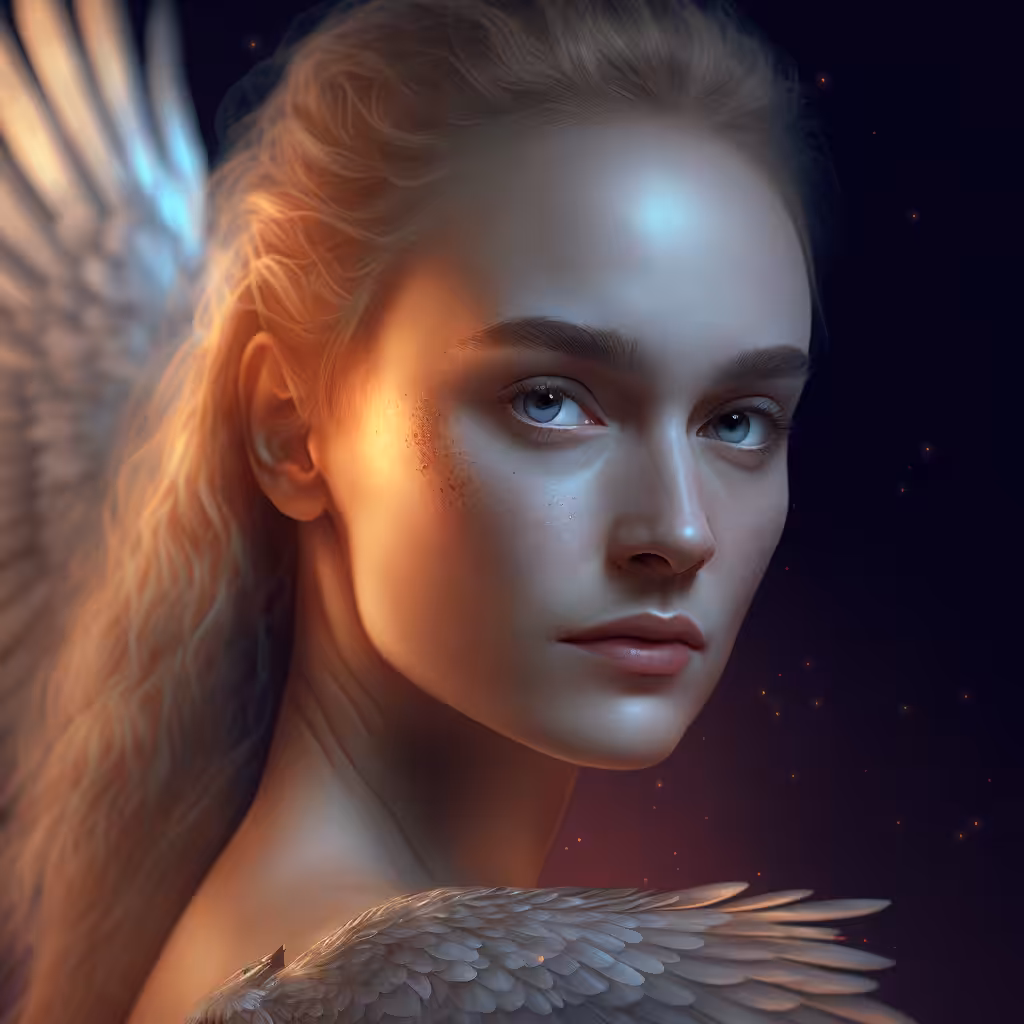Angel woman