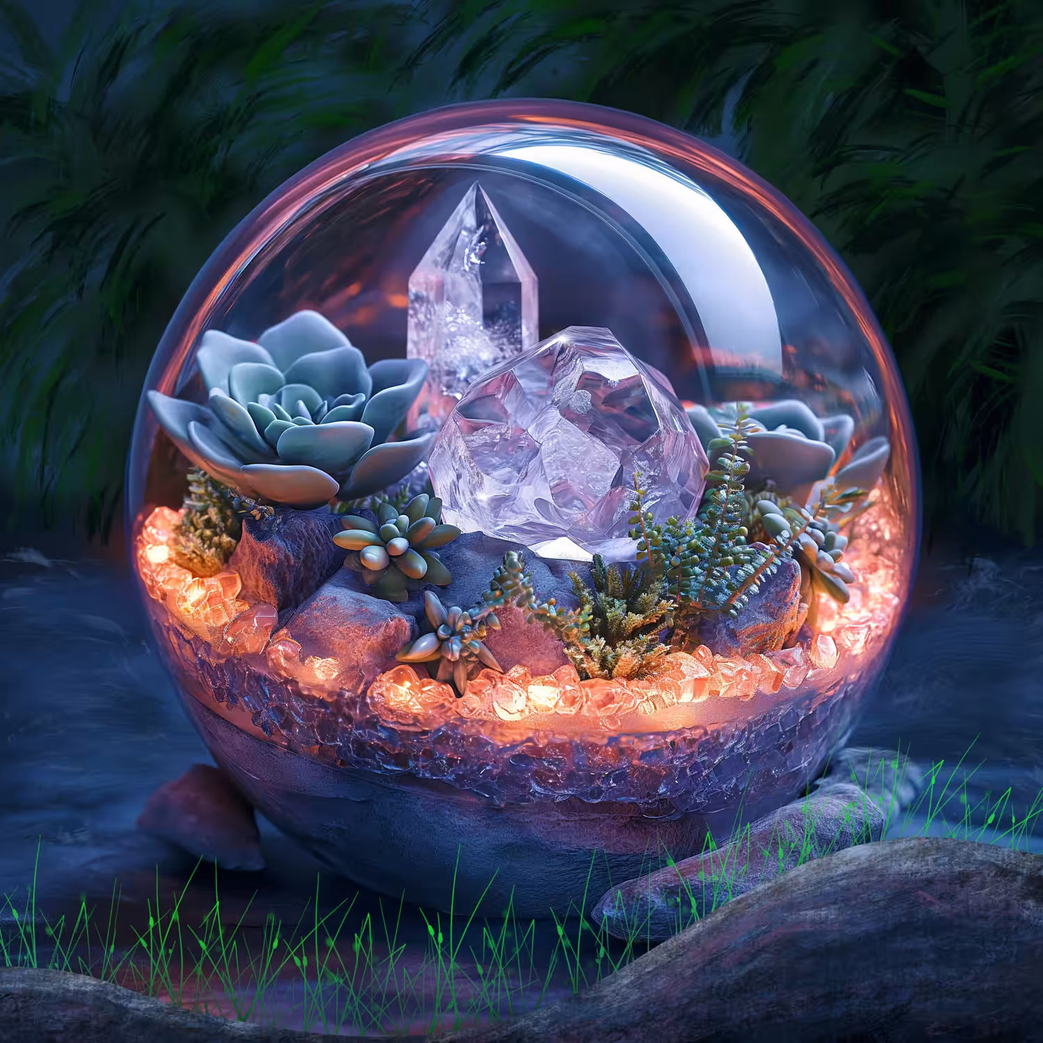 Crystal Terrarium
