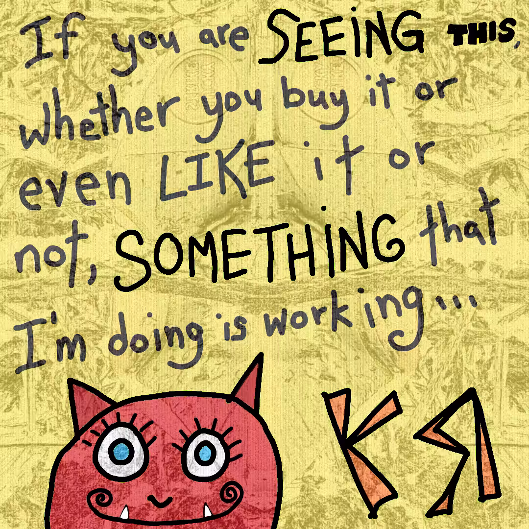 "Something's Working" by Richard F. Yates (Holy Fool)
