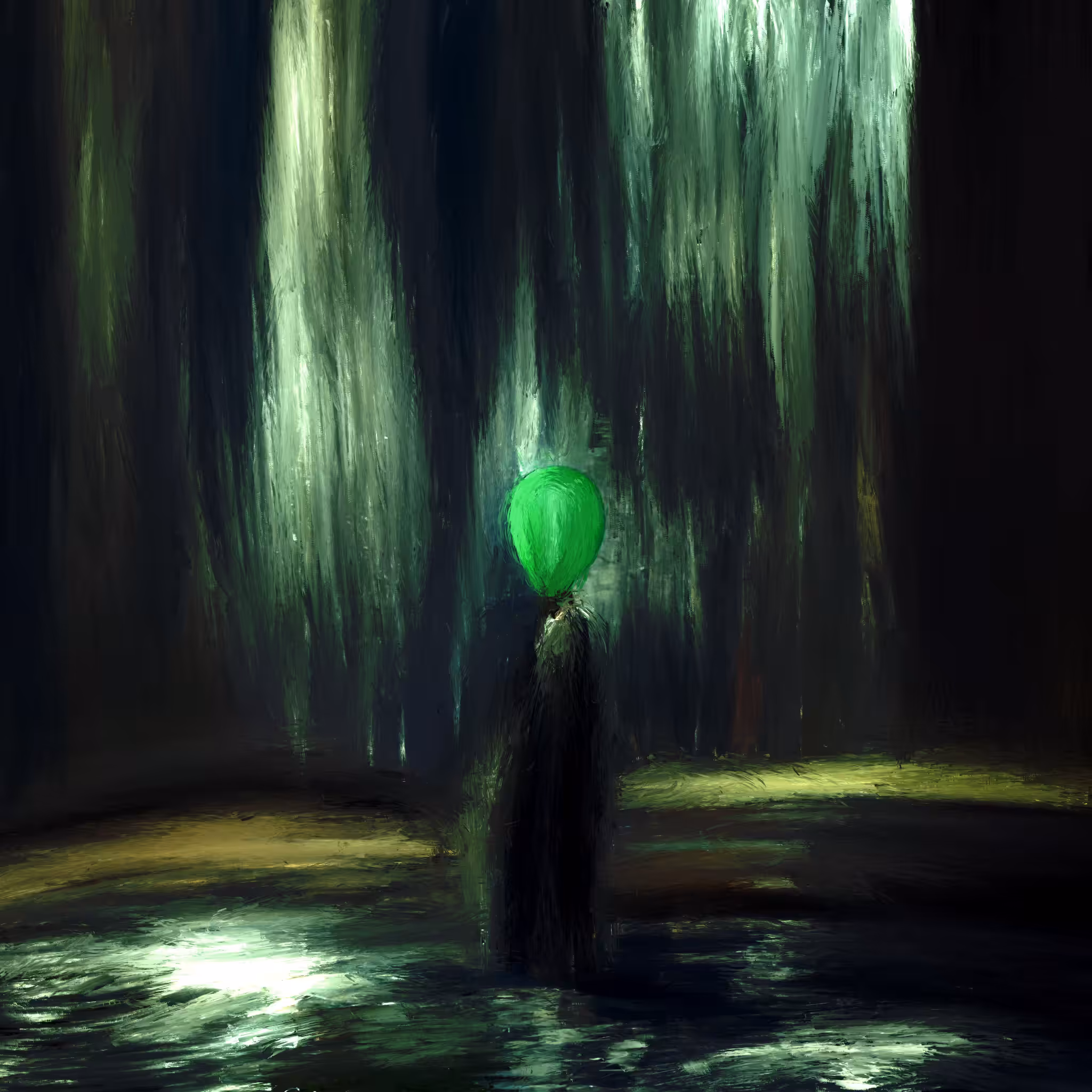 deserted balloon