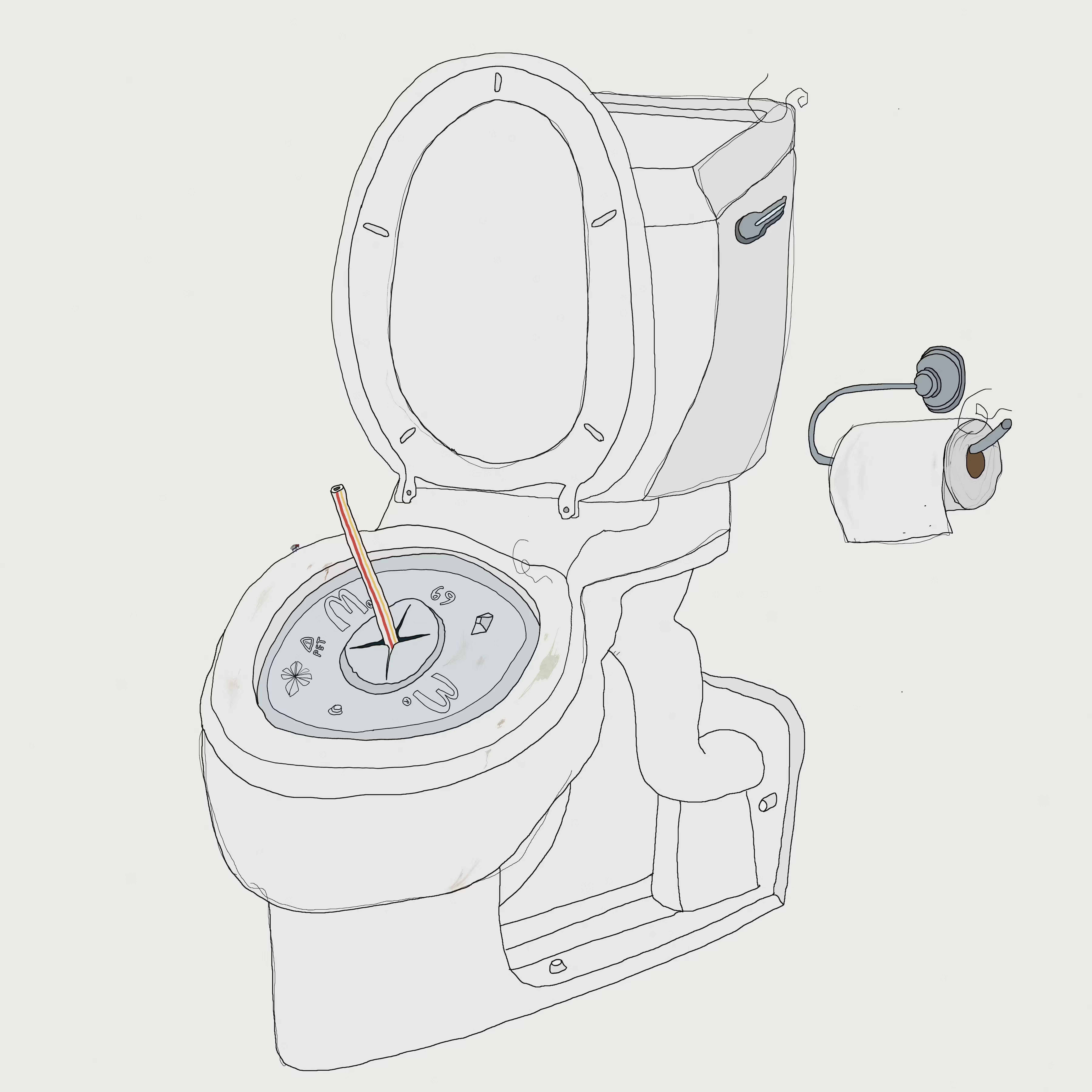 coke toilet