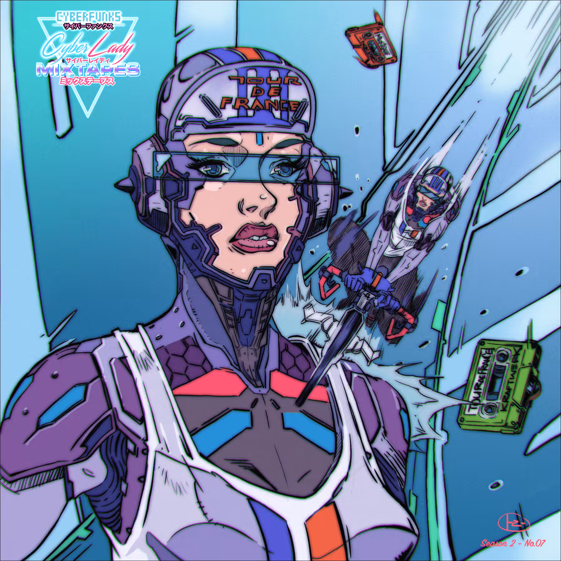 Cyberfunks-Season 2, CyberLady Mixtapes No.07