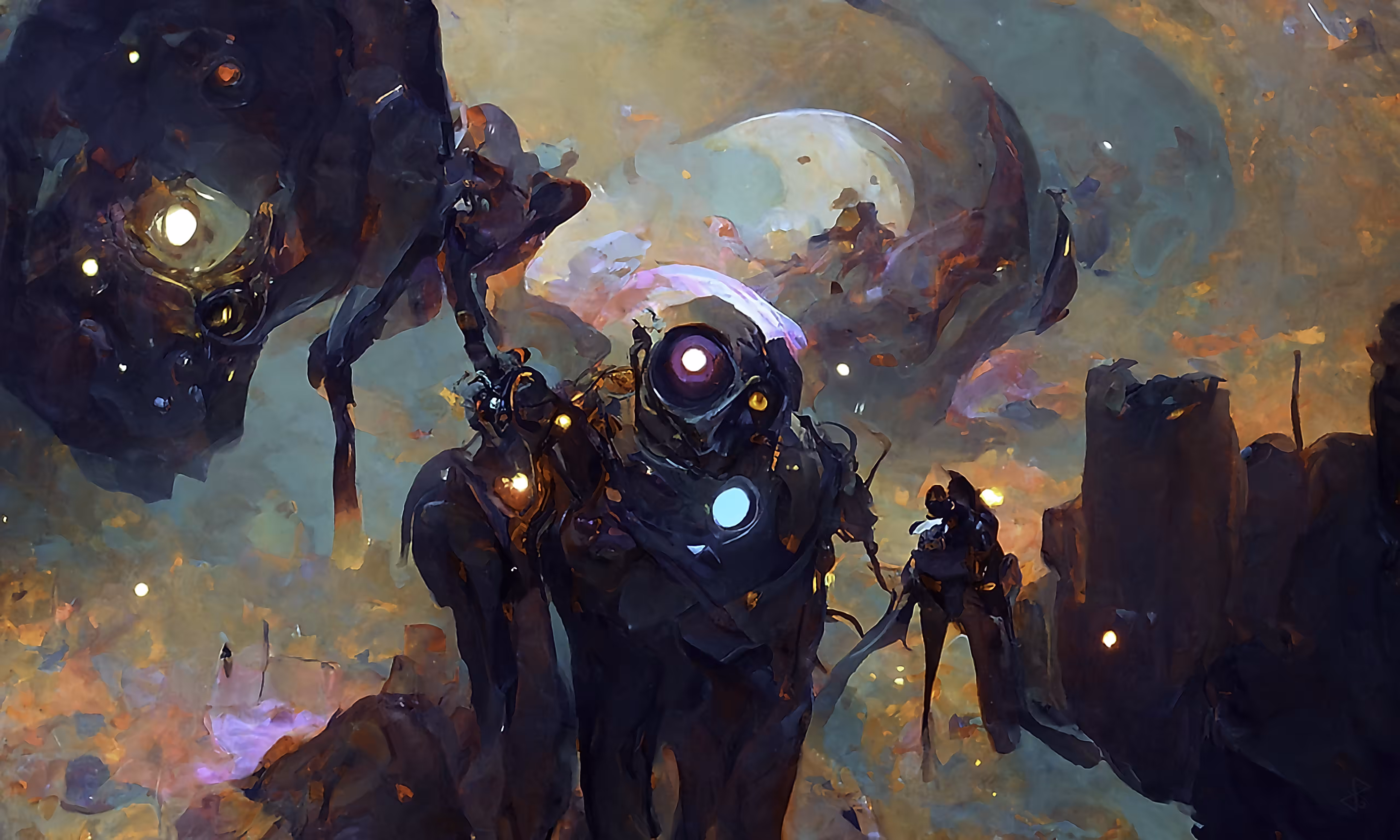 The rediscovery of humankind (by Autonomous Excavation Mechagroup 311/2, Sol III expedition)