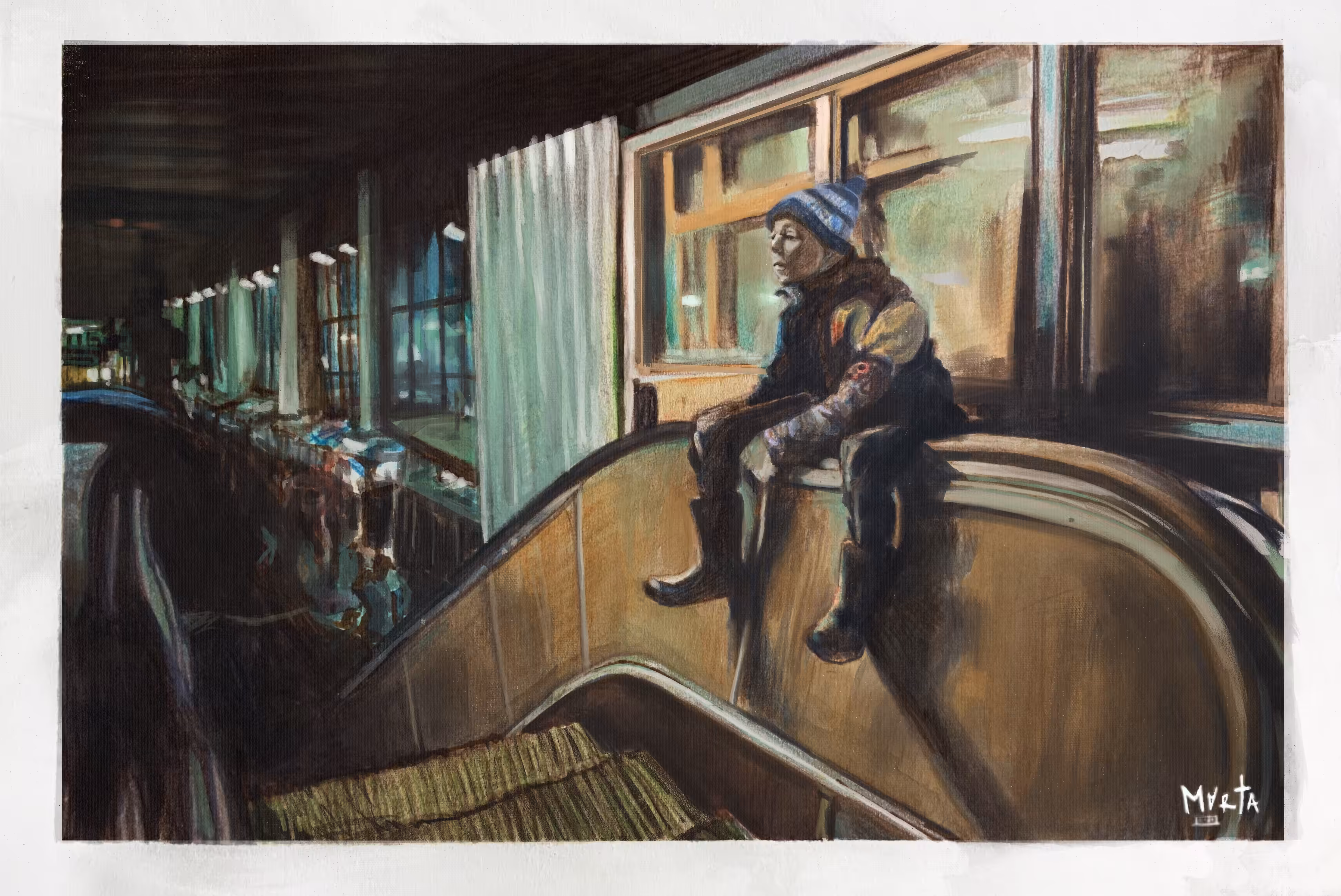 SOCIAL DISTANCING N.2 "High playground"