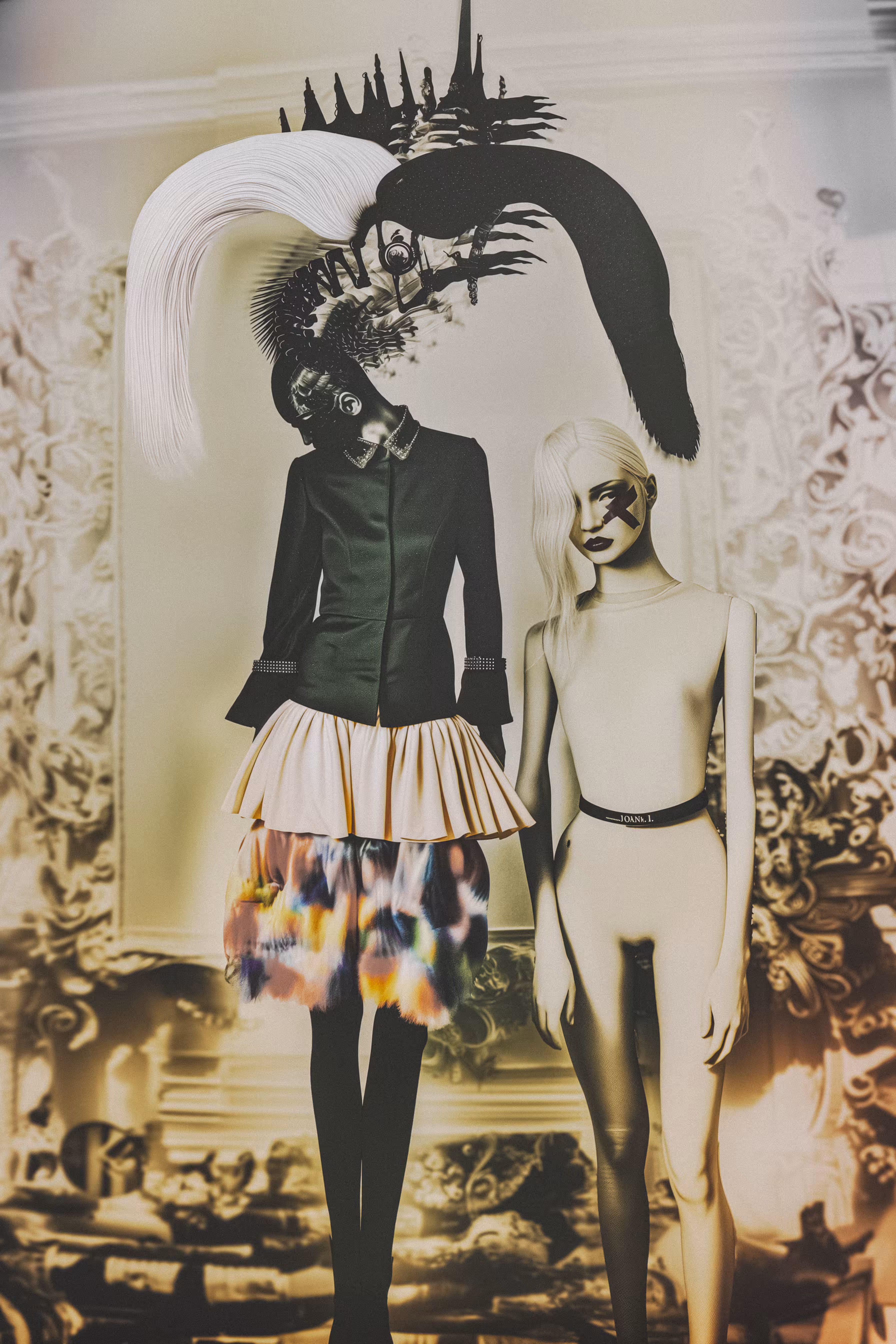 The Tall One and the Mannequin