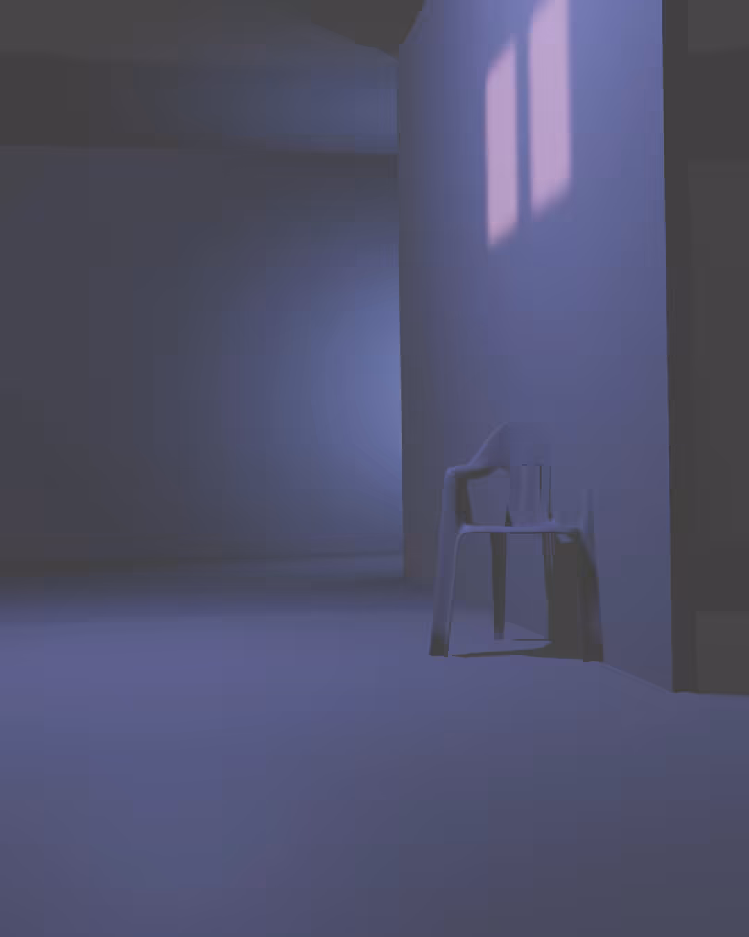 Monobloc Chair N' Sunrise N Wall