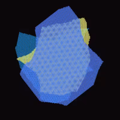 Moiré Mesh Paintings #29