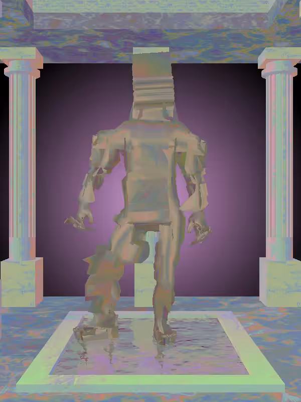 HeavenComputer: The Victorious Old Bronze Man #1446