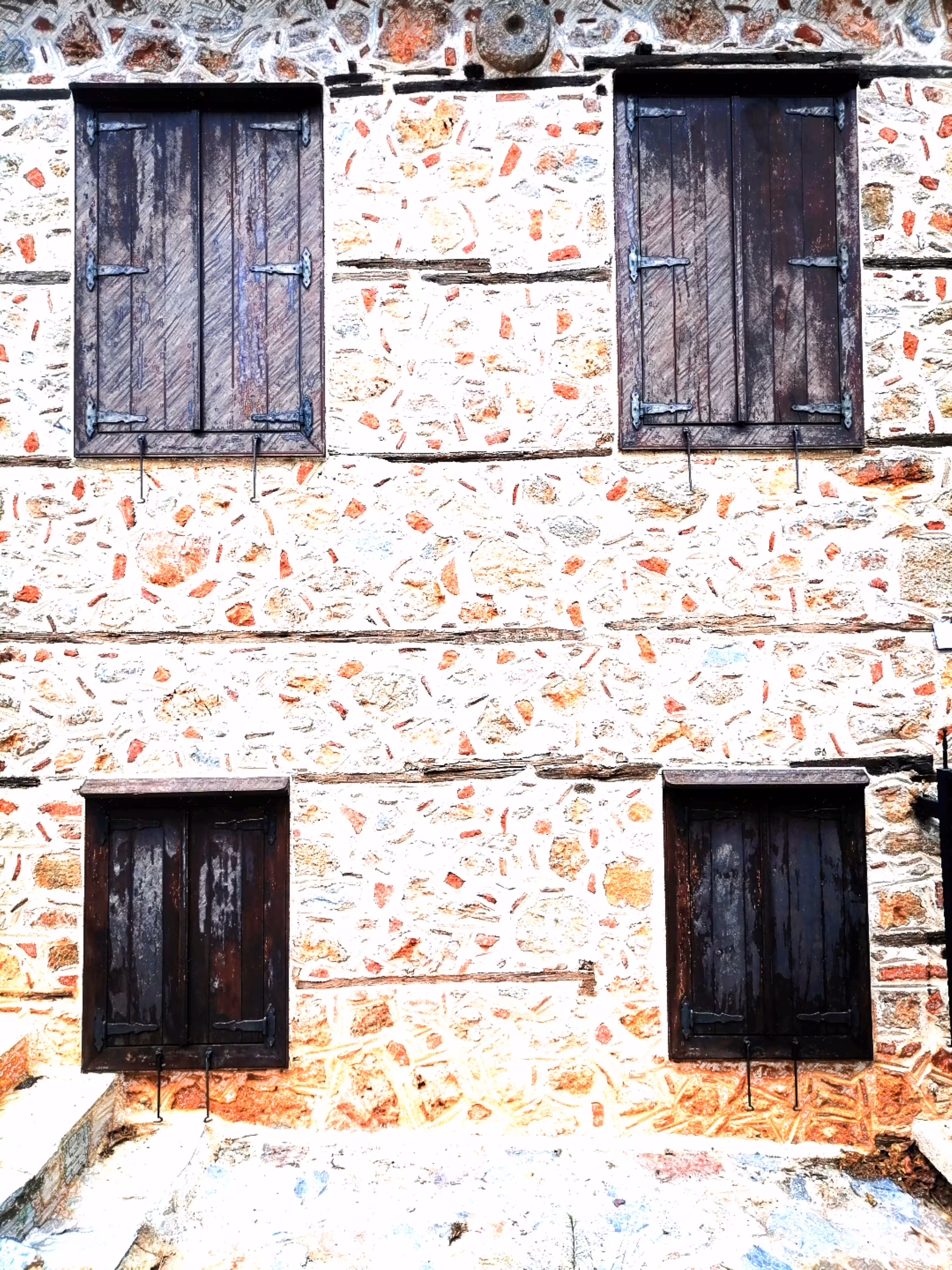 Traditional stone house