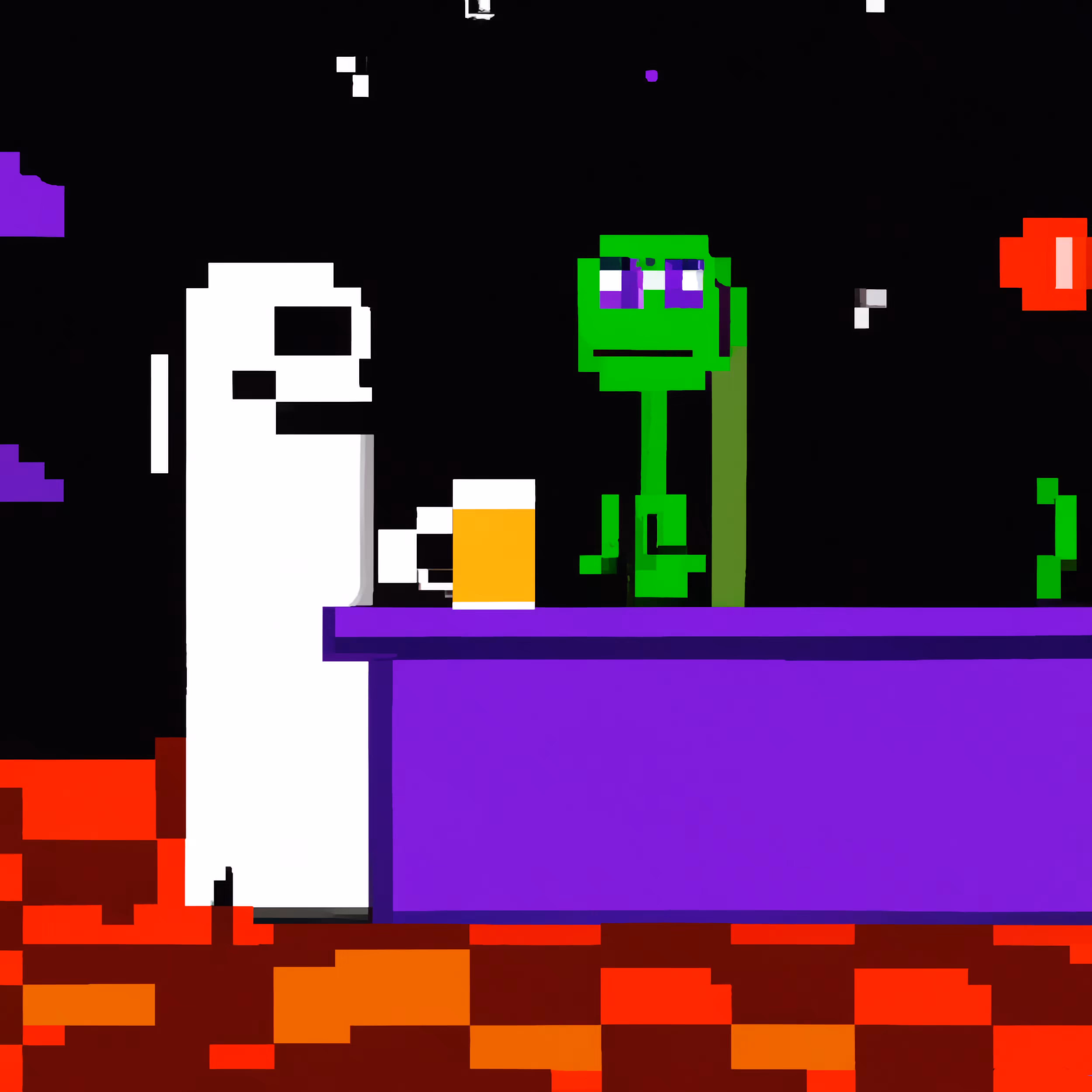 Mona Lisa Meets an Alien in a Bar #8: Ghosted