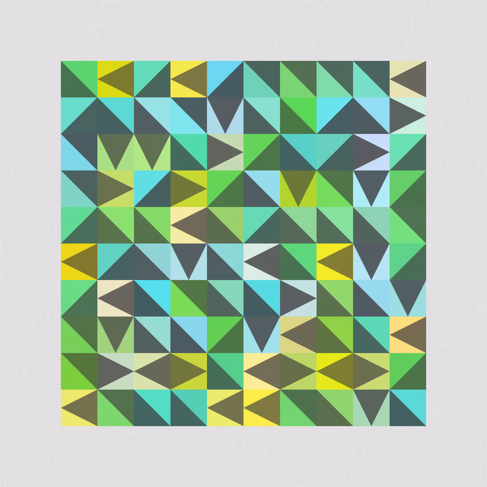 Triangle Pattern #49