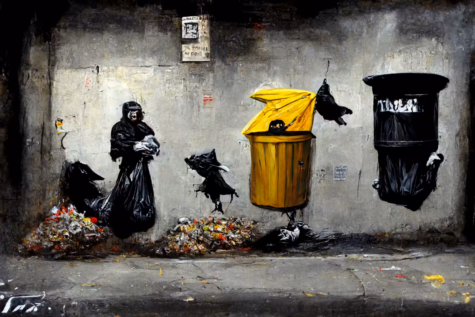 trash art