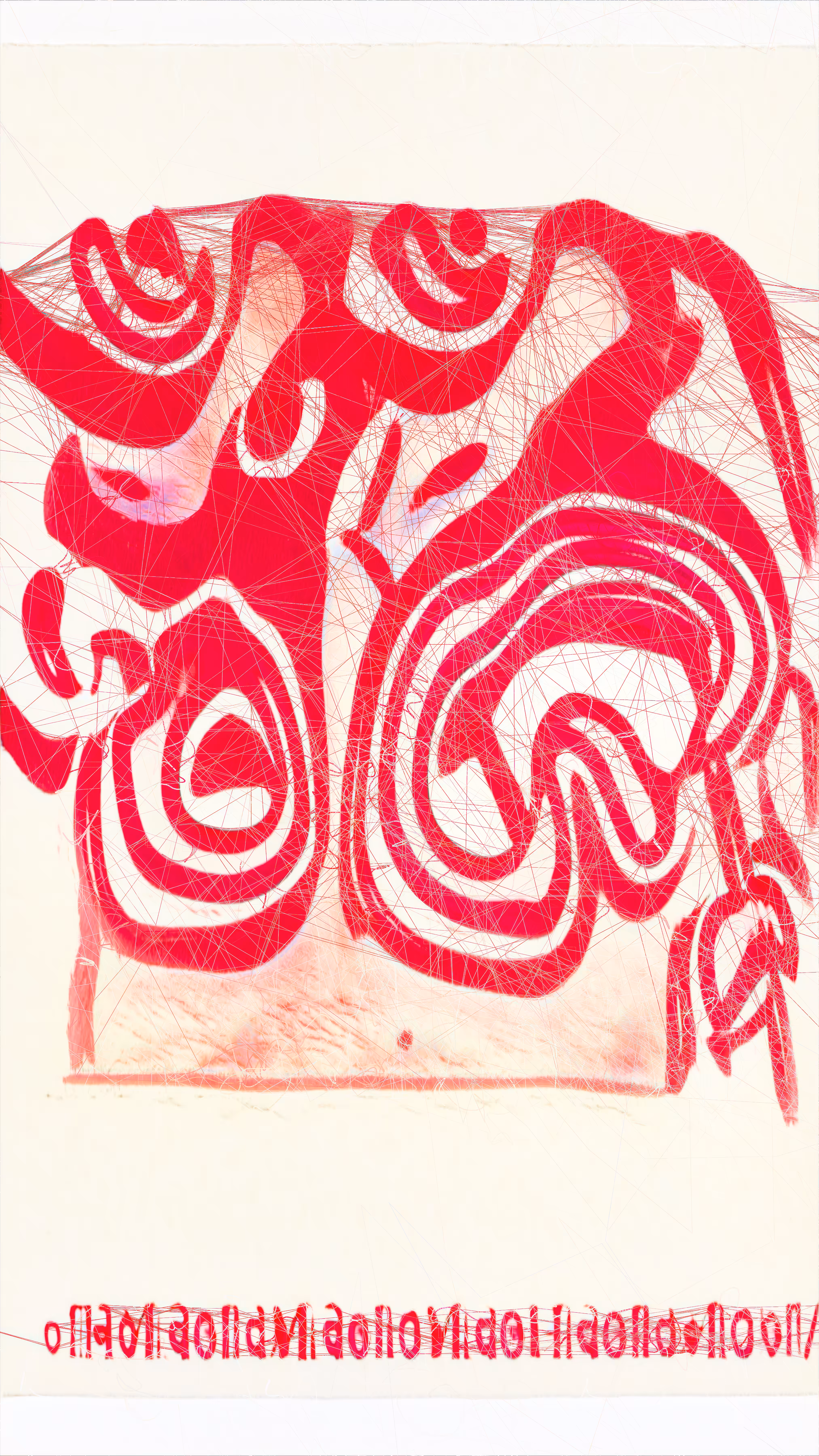 Unsupervised — Burned — Machine Hallucinations — MoMA Dreams #34