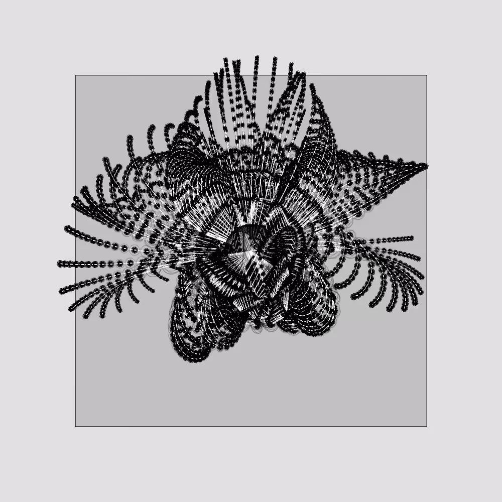 Extraterrestrial Lionfish Variation #15