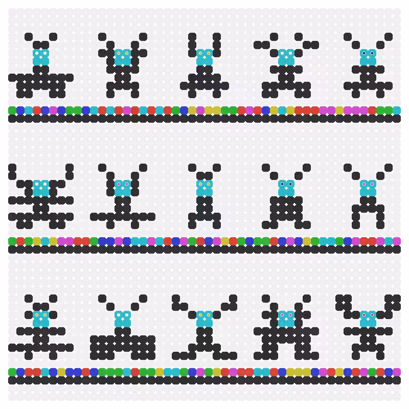 8x8 Pixel Creatures #109