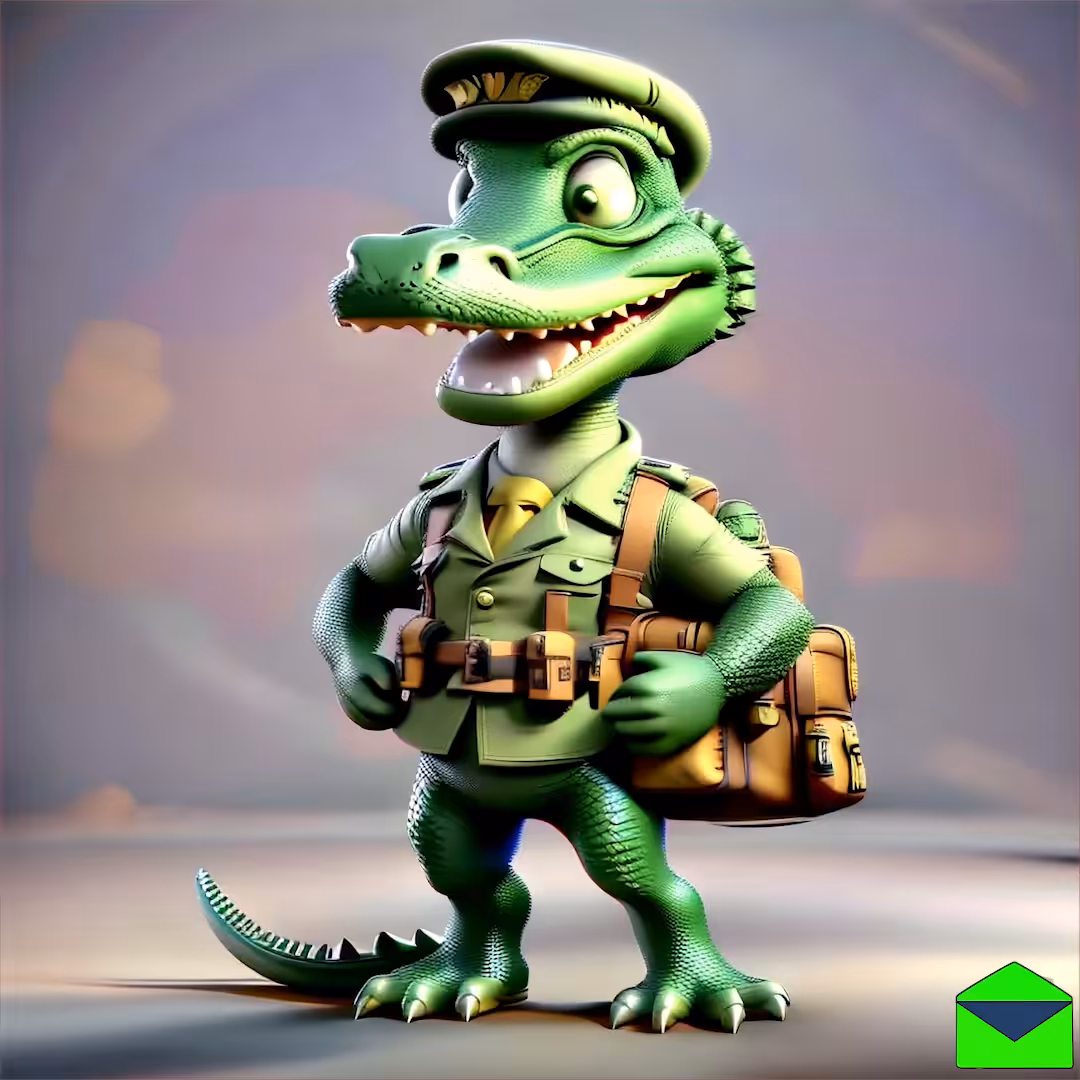 Allie-gator Animated #3