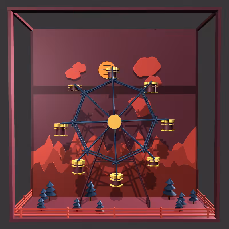 “Uncle Run” Fun Park: Ferris Wheel #5