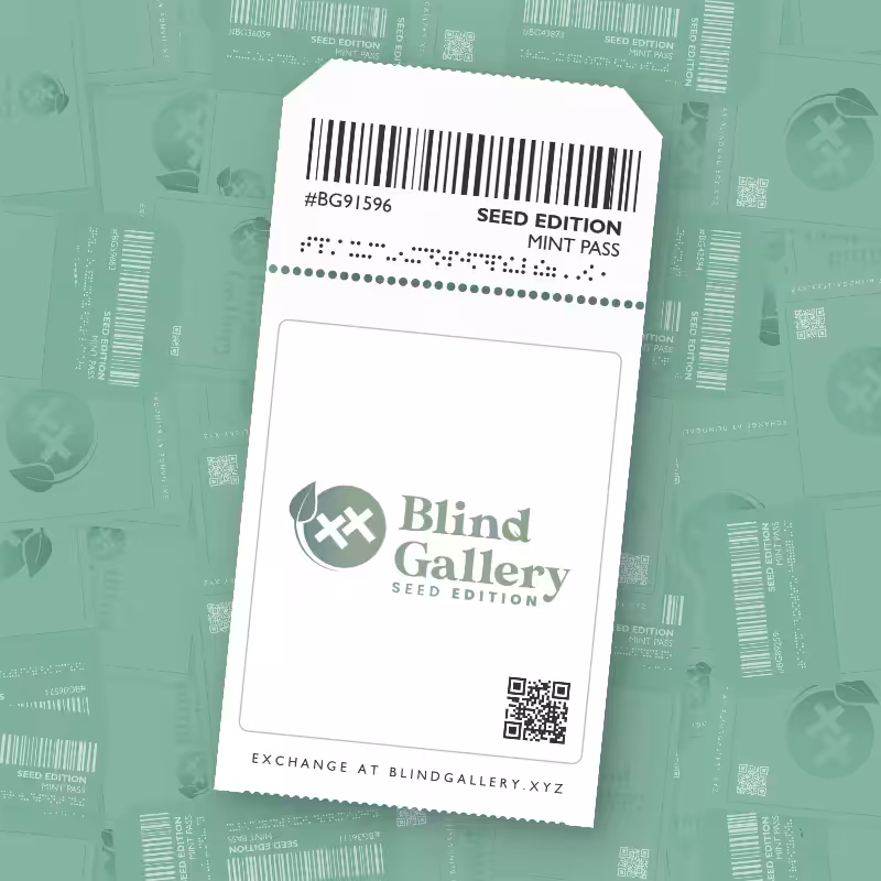 Blind Gallery Mint Pass (Seed Edition) #1