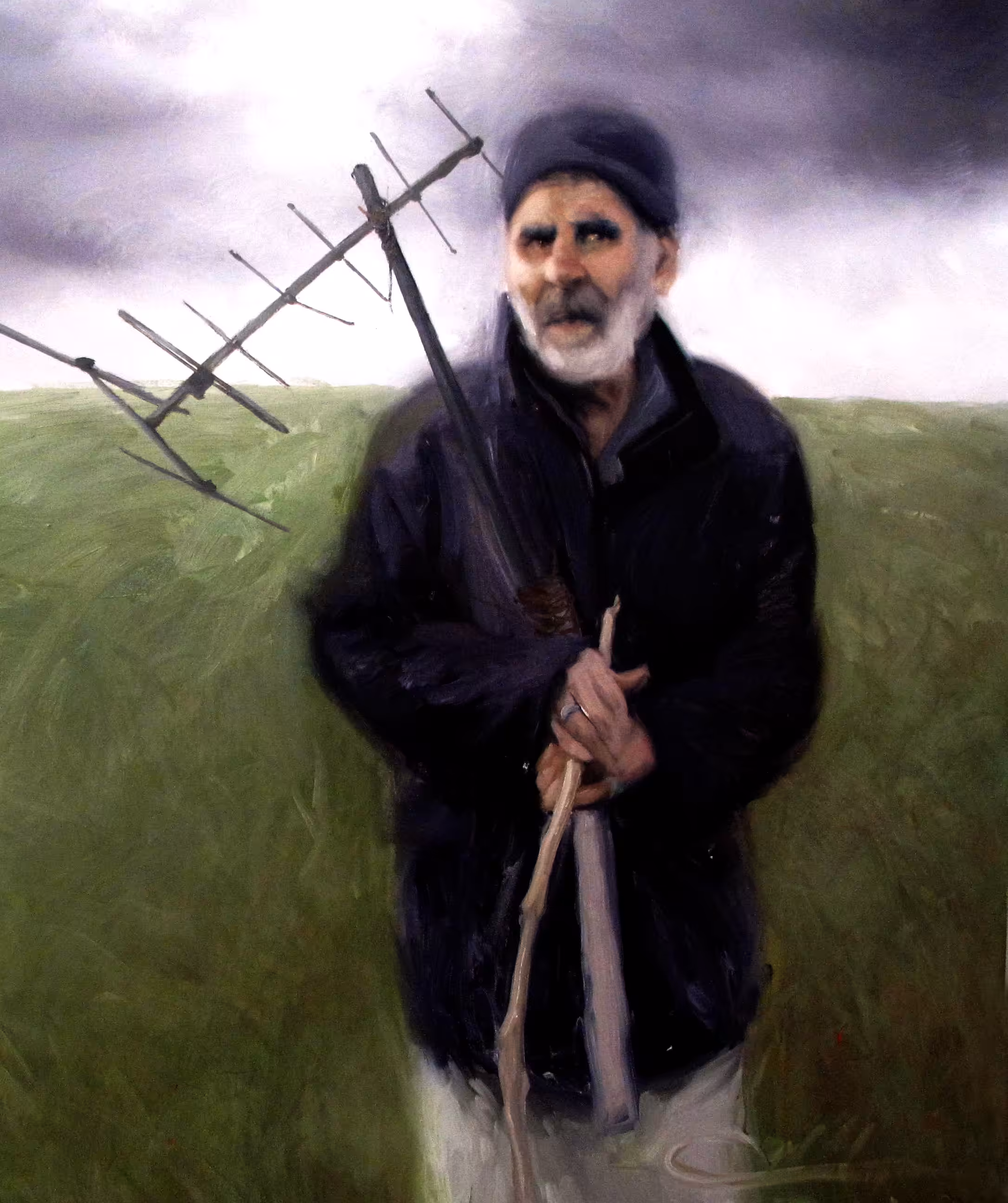 The old man and the antenna