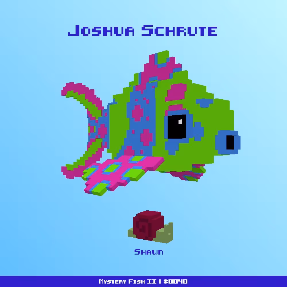 Joshua Schrute :: Mystery Fish 0040/1000