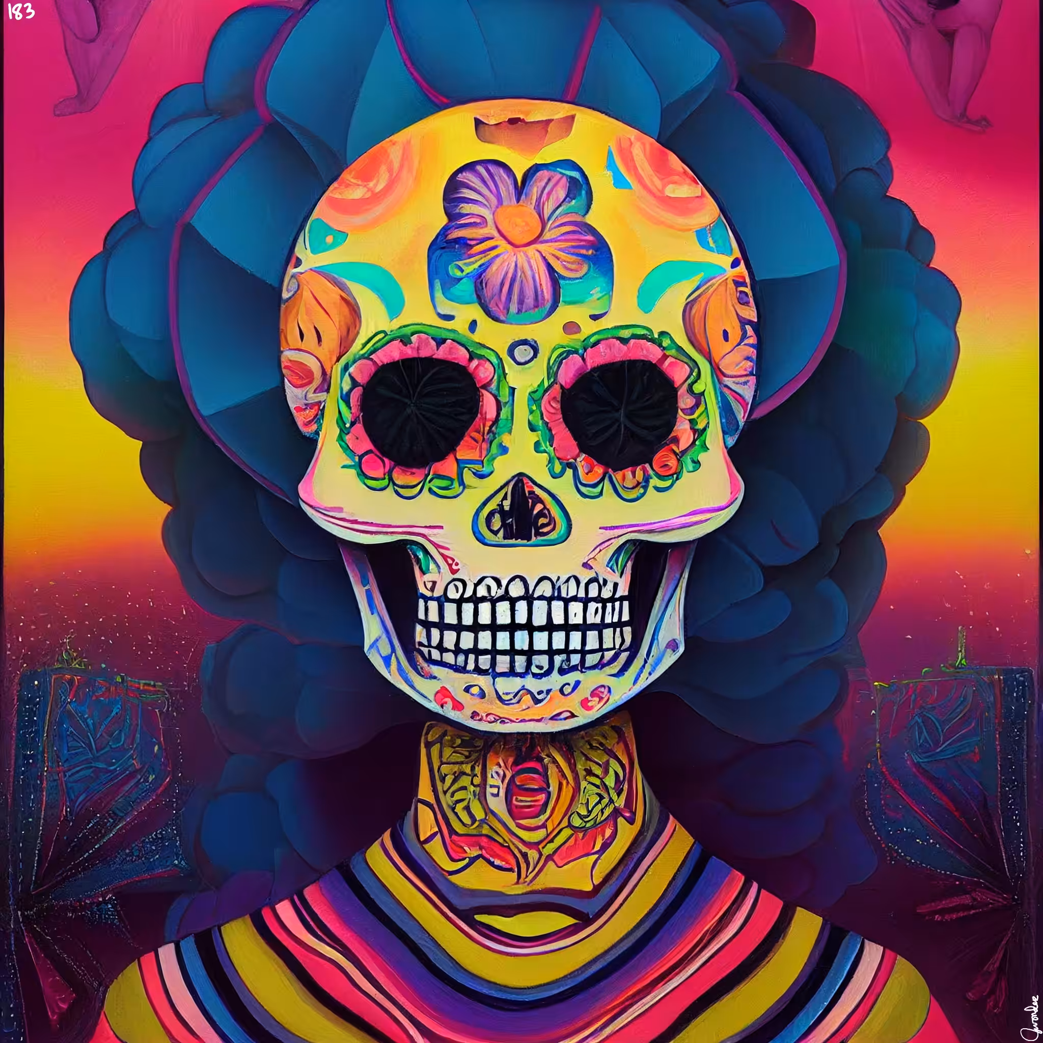 sugar skull #183