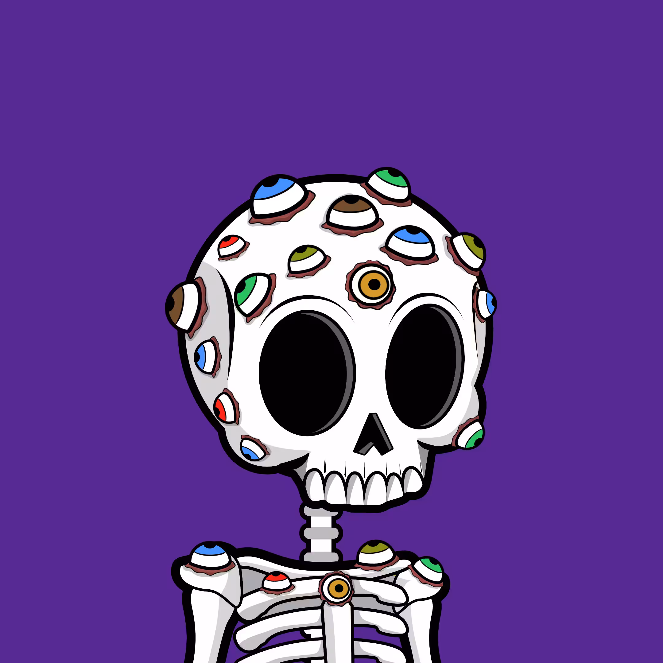 Edgar The Skeleton - Eyes #155