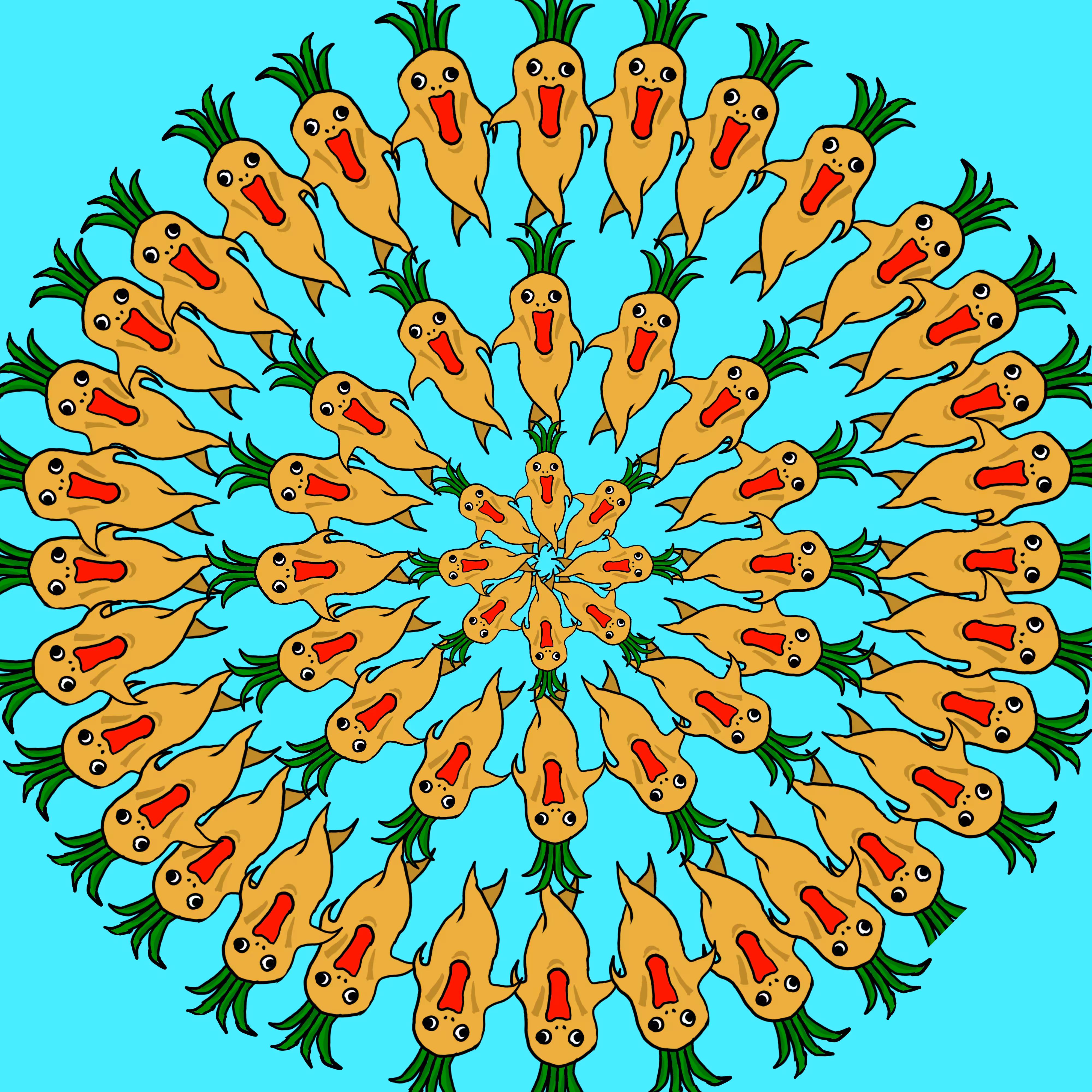 曼荼羅マンドラゴラ mandala mandragora