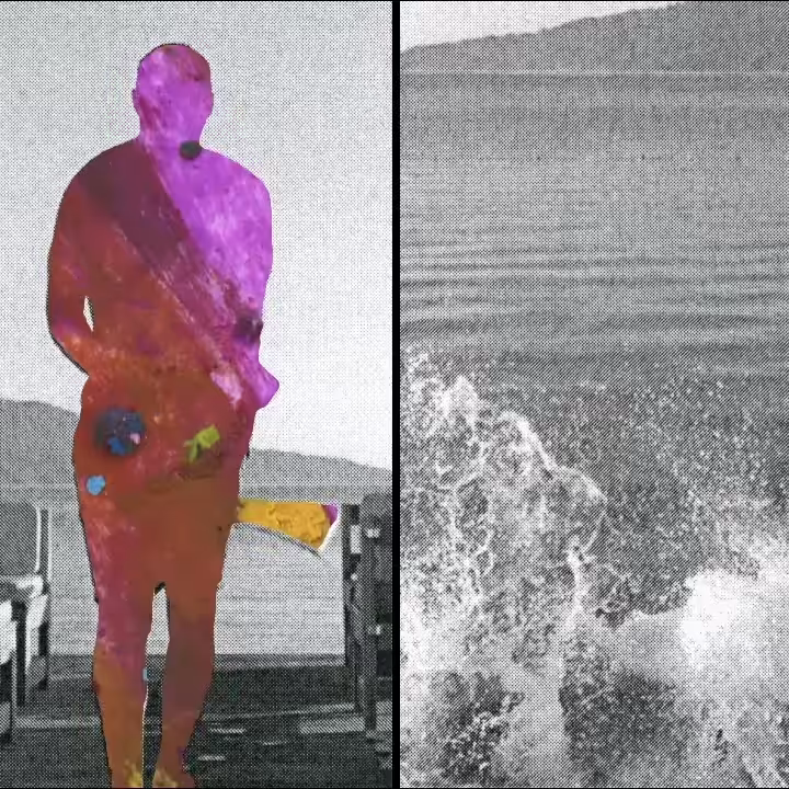 Lake Jump Diptych