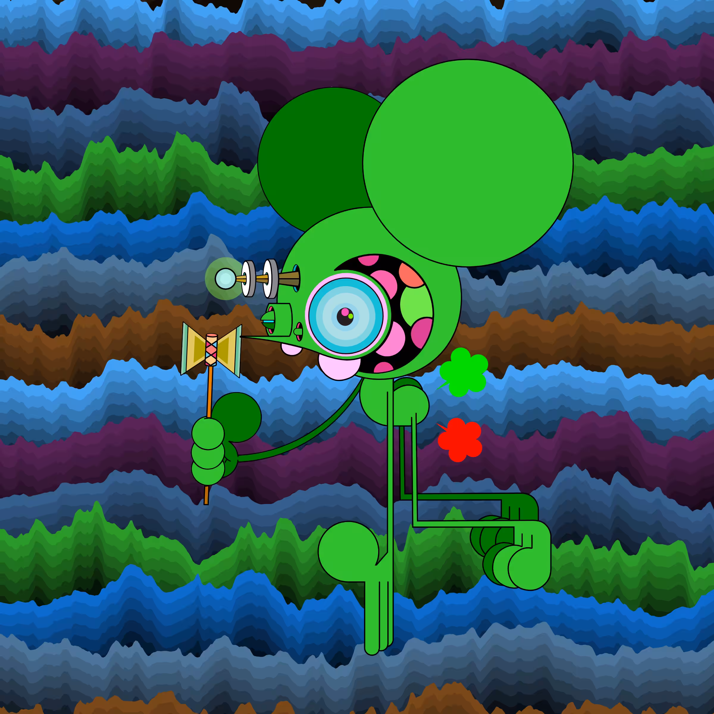 Neogen Space Monkeys #62